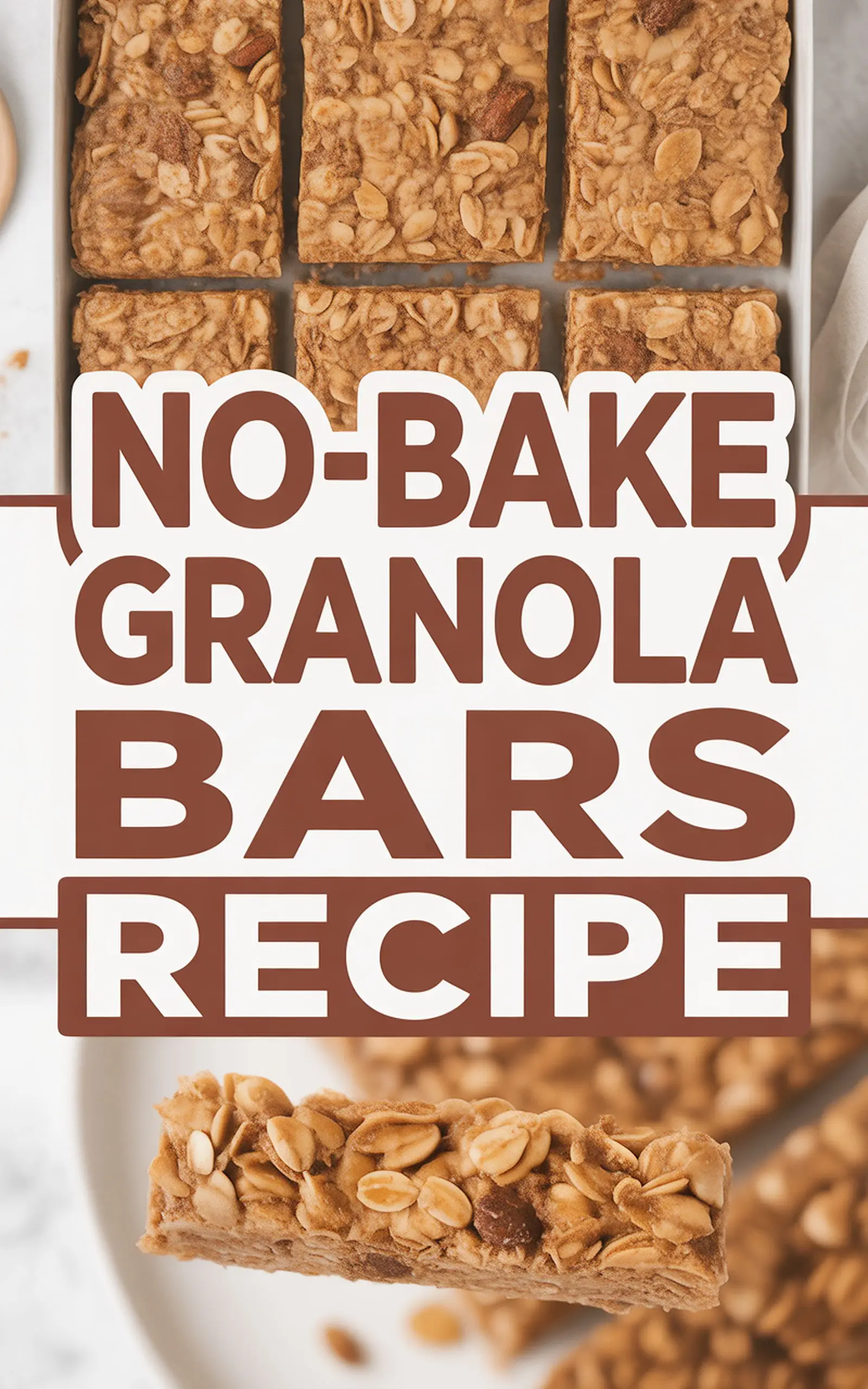 No-Bake Granola Bars Recipe - easy recipe with step by step instructions