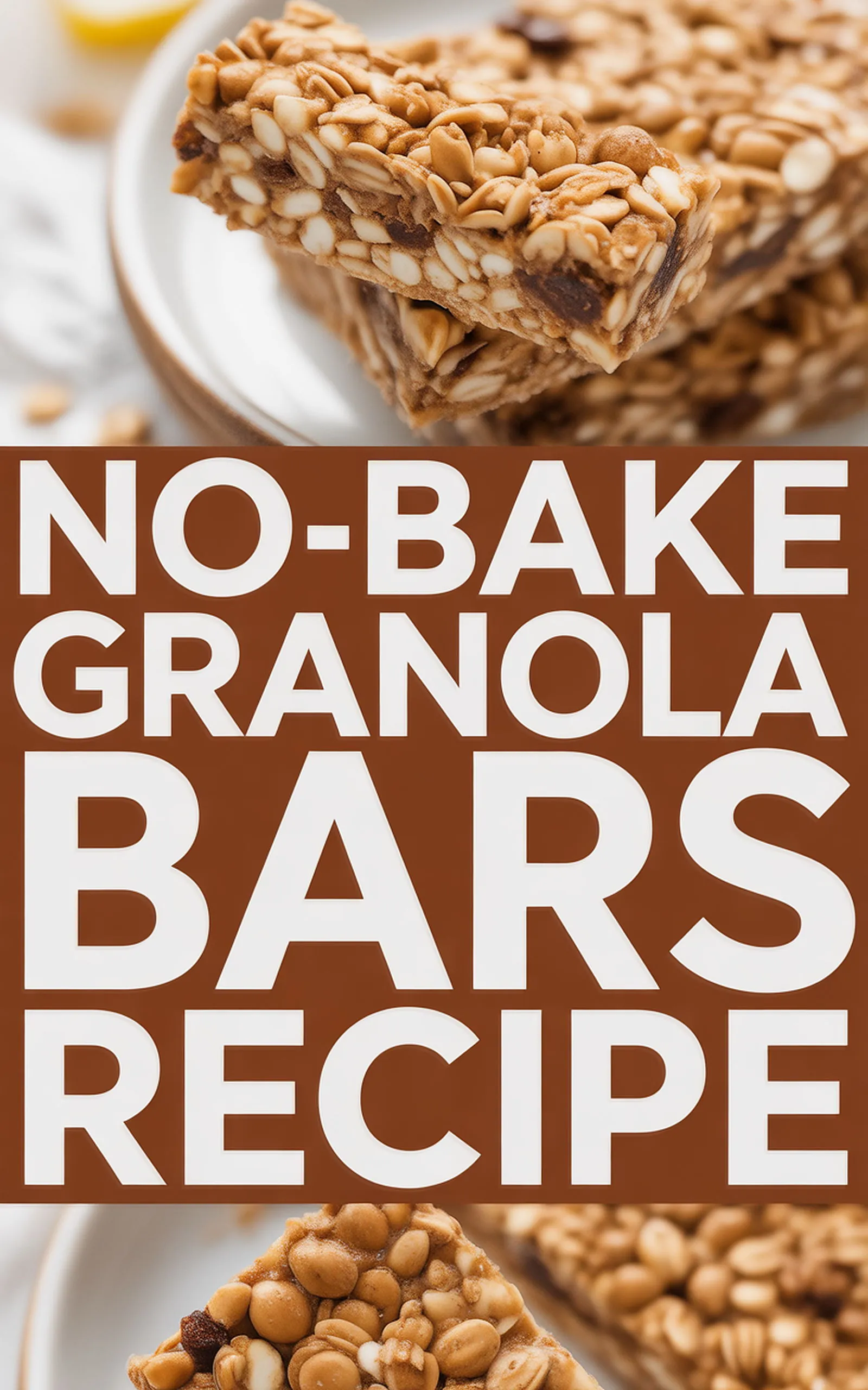 No-Bake Granola Bars Recipe - easy recipe with step by step instructions