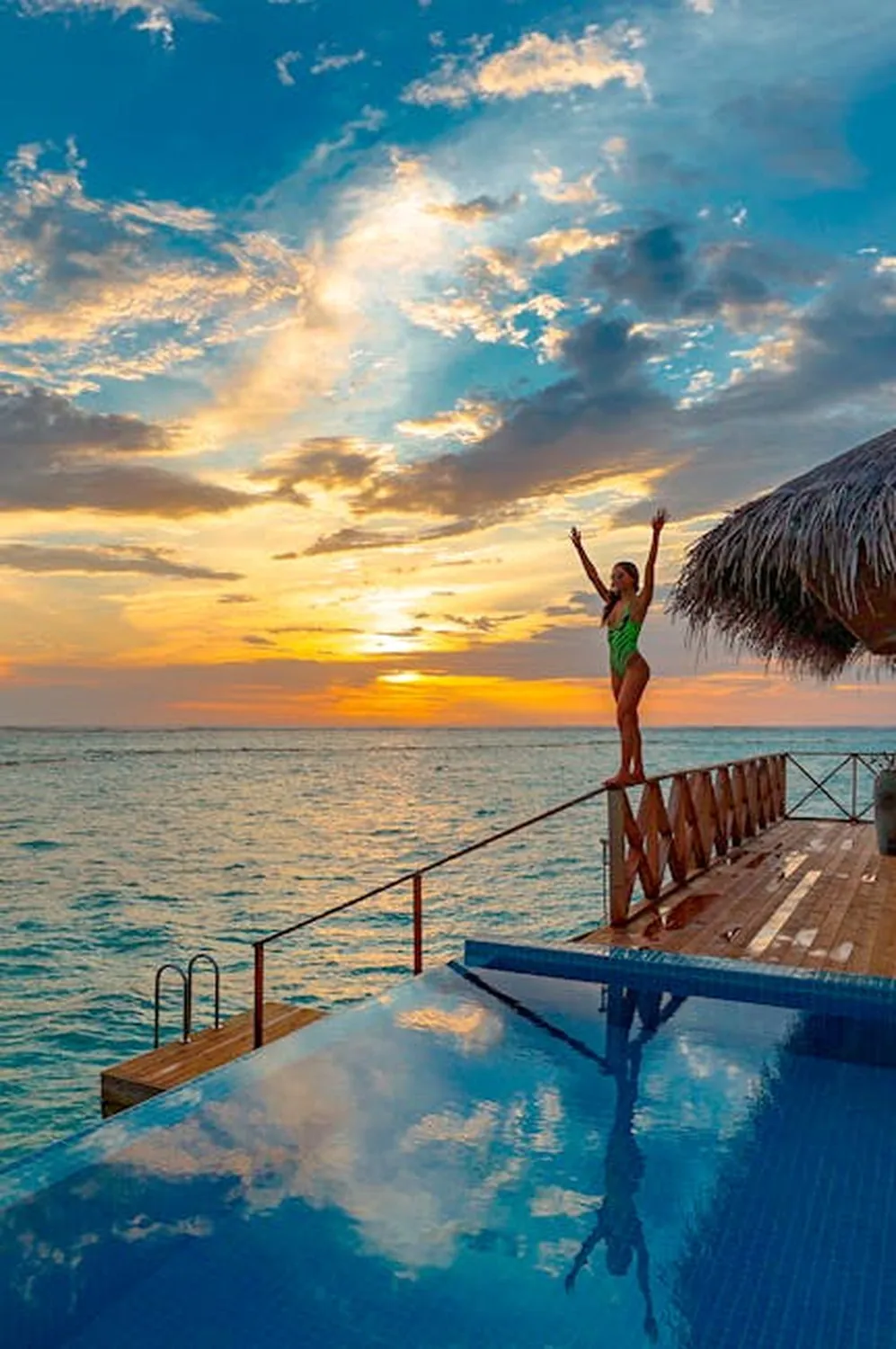 St. Regis Bora Bora overwater villas with private pools