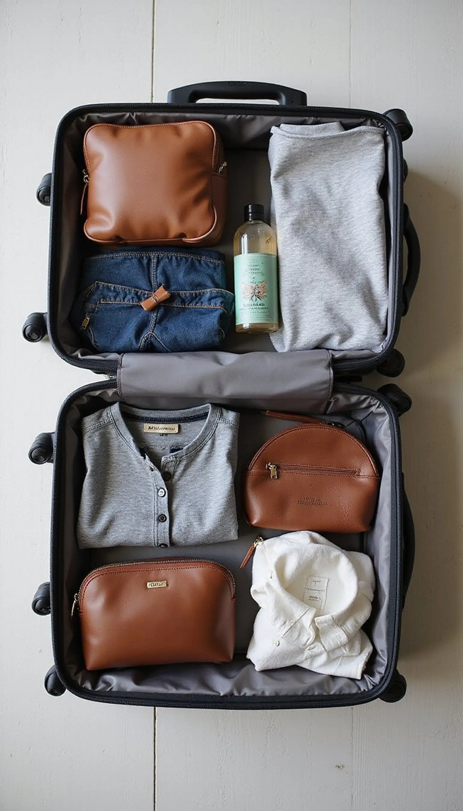 Build outfits inside cubes to avoid overpacking
