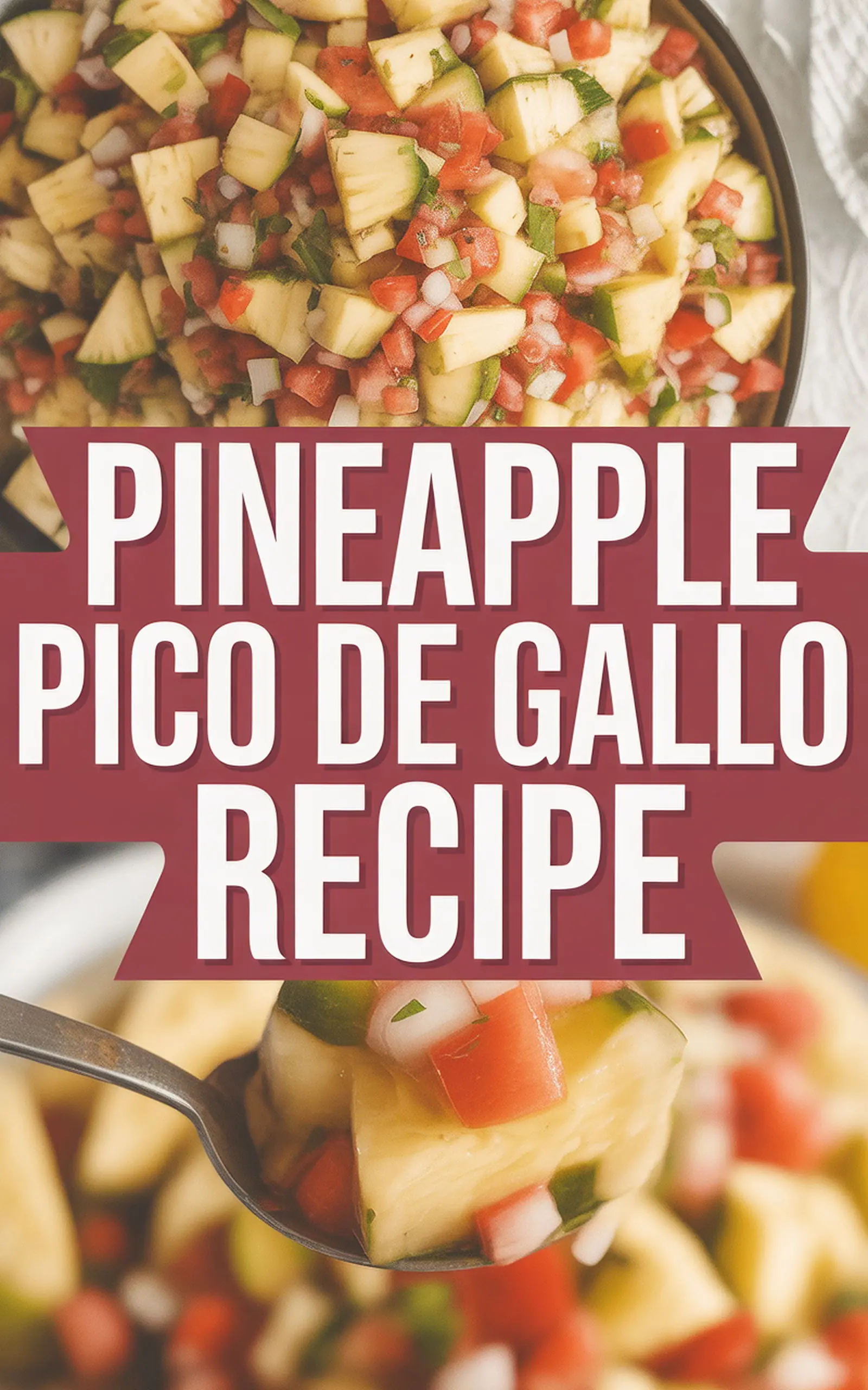 Pineapple Pico de Gallo Recipe - easy recipe with step by step instructions