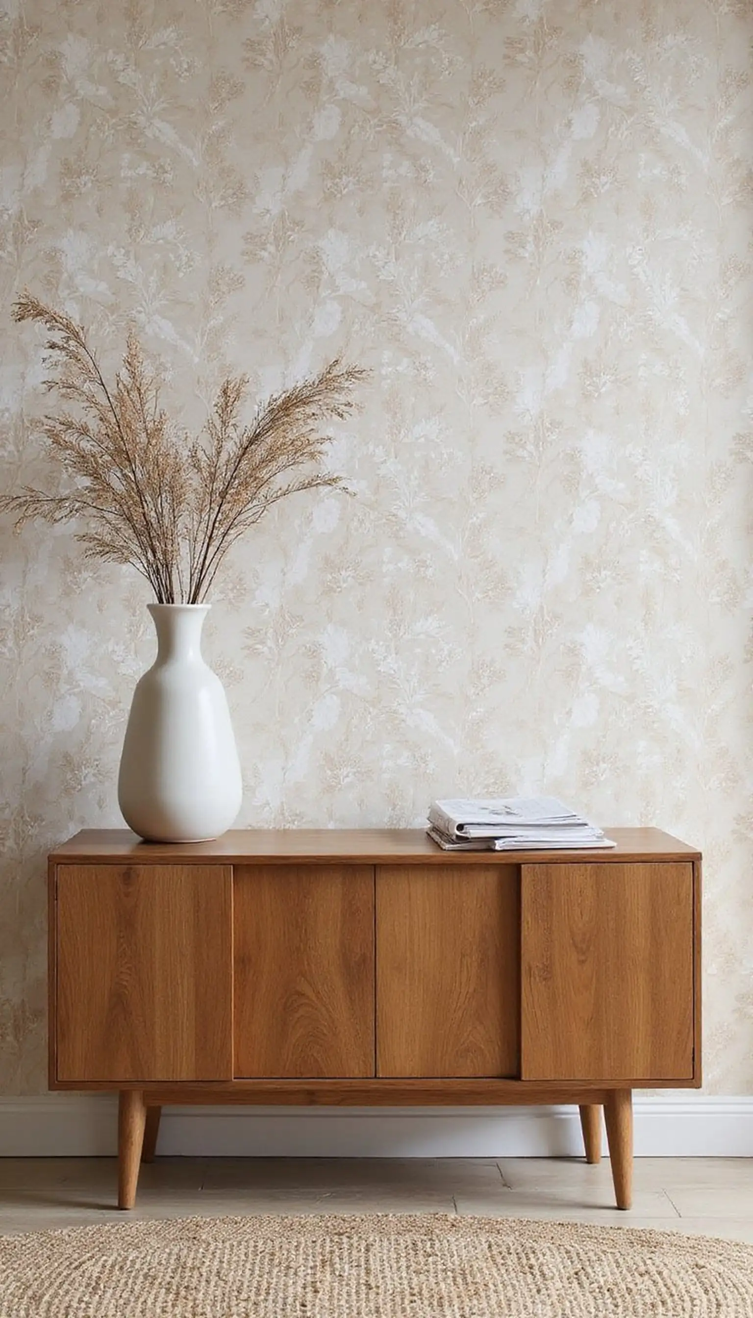 Try removable wallpaper on one accent wall