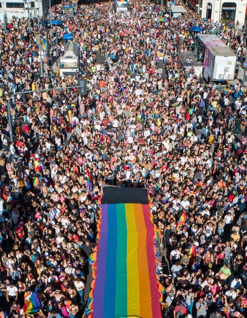 Los Angeles Pride in West Hollywood — Sunset Boulevard
