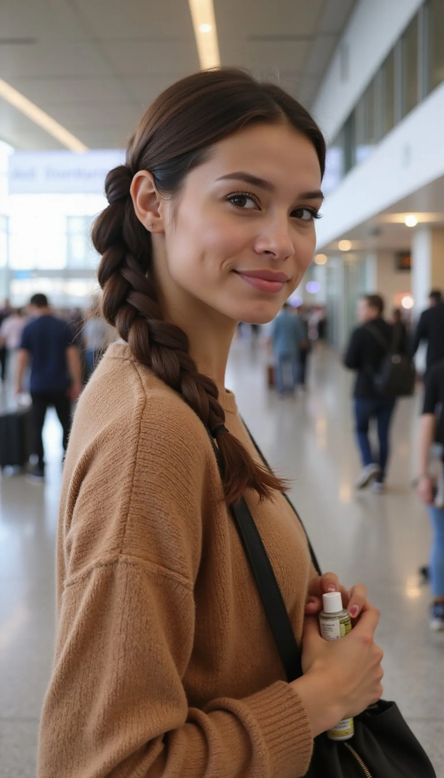 Braided Side Ponytail That Stays Put