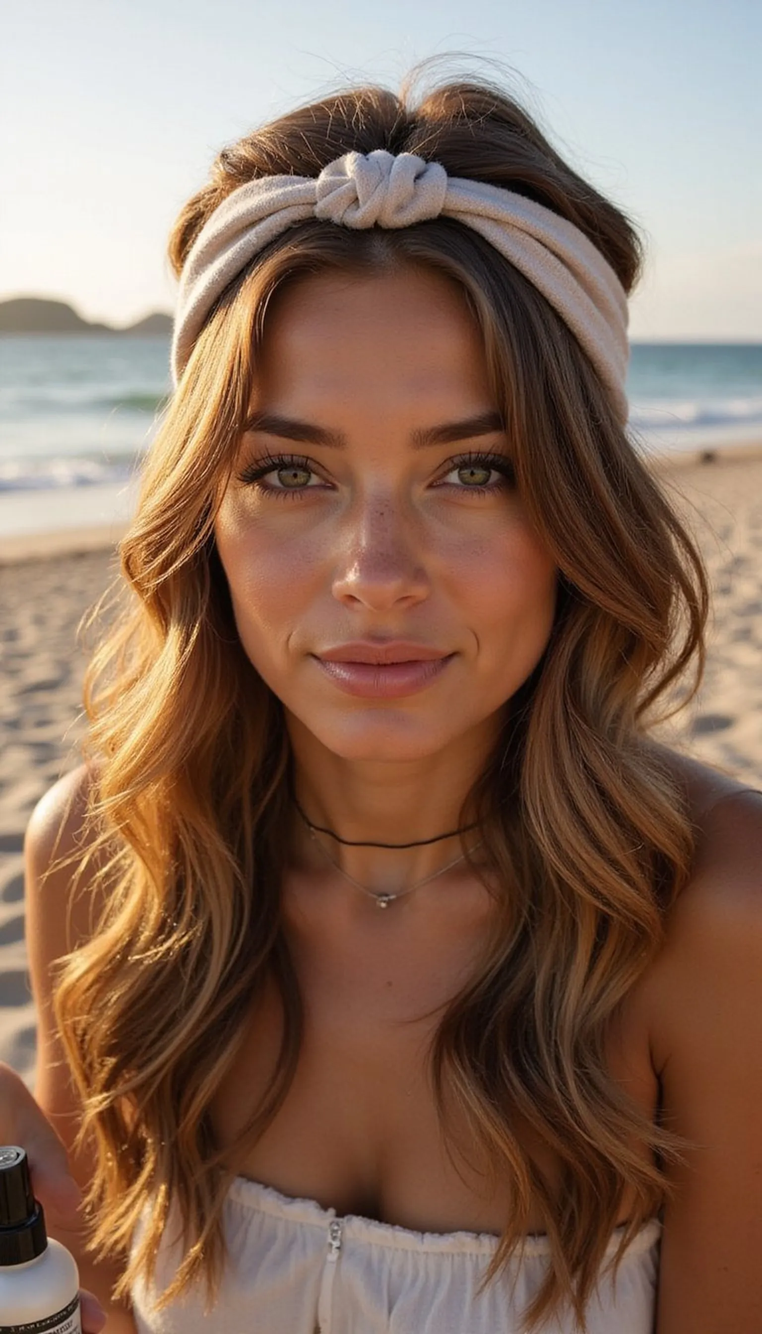 Headband-Ready Beach Waves In Minutes