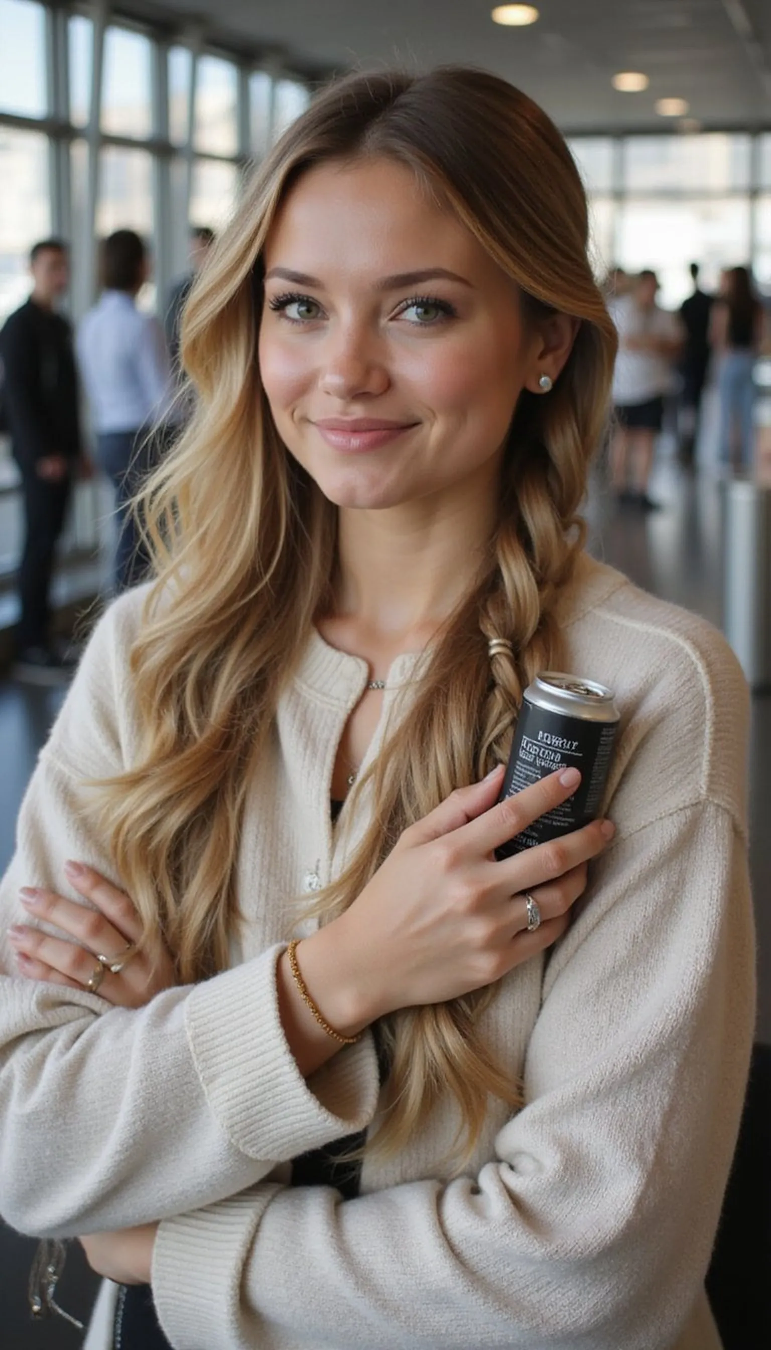 Loose Fishtail Braid For Comfy Flights
