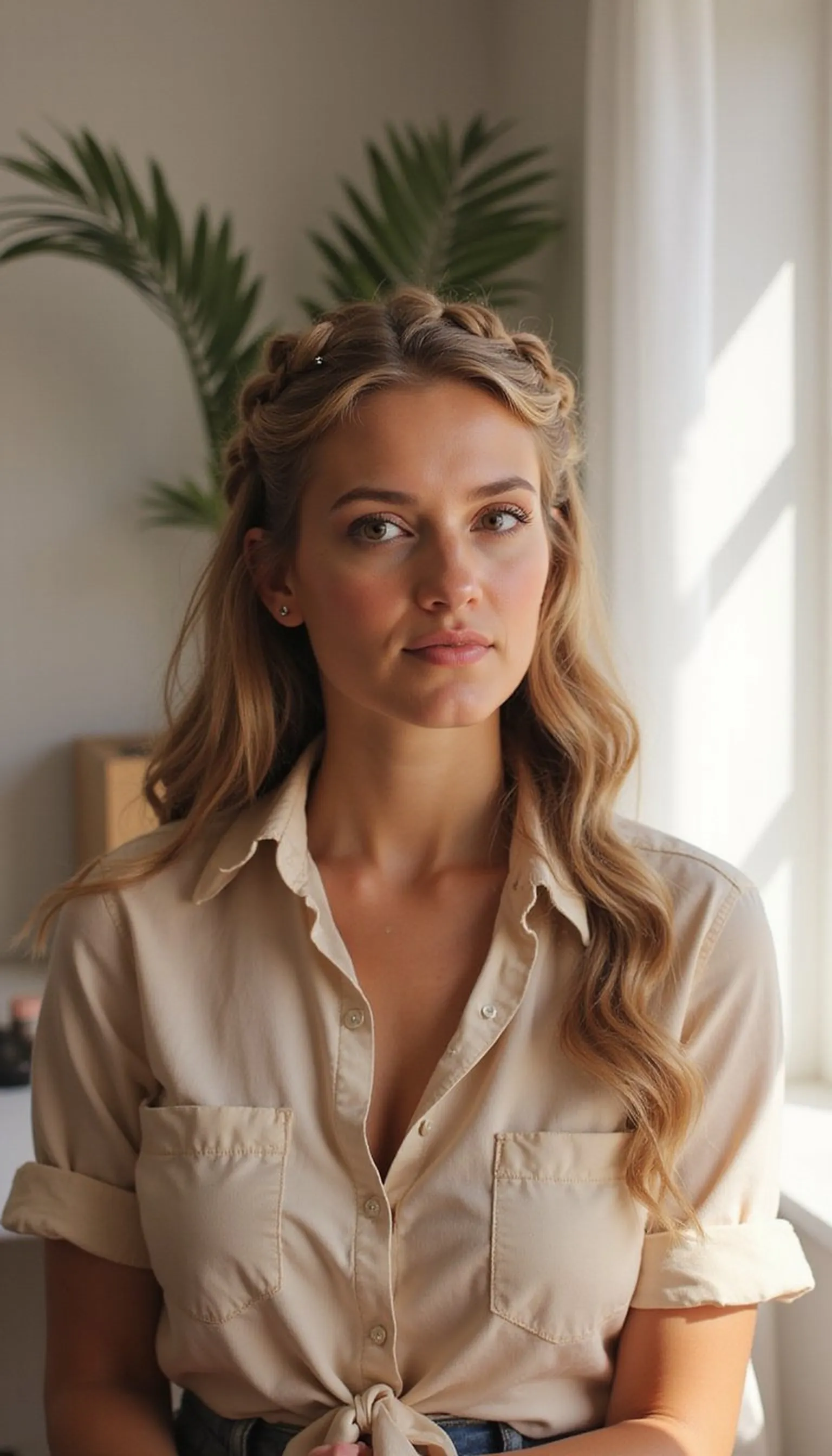 Braided Crown For Professional Polish