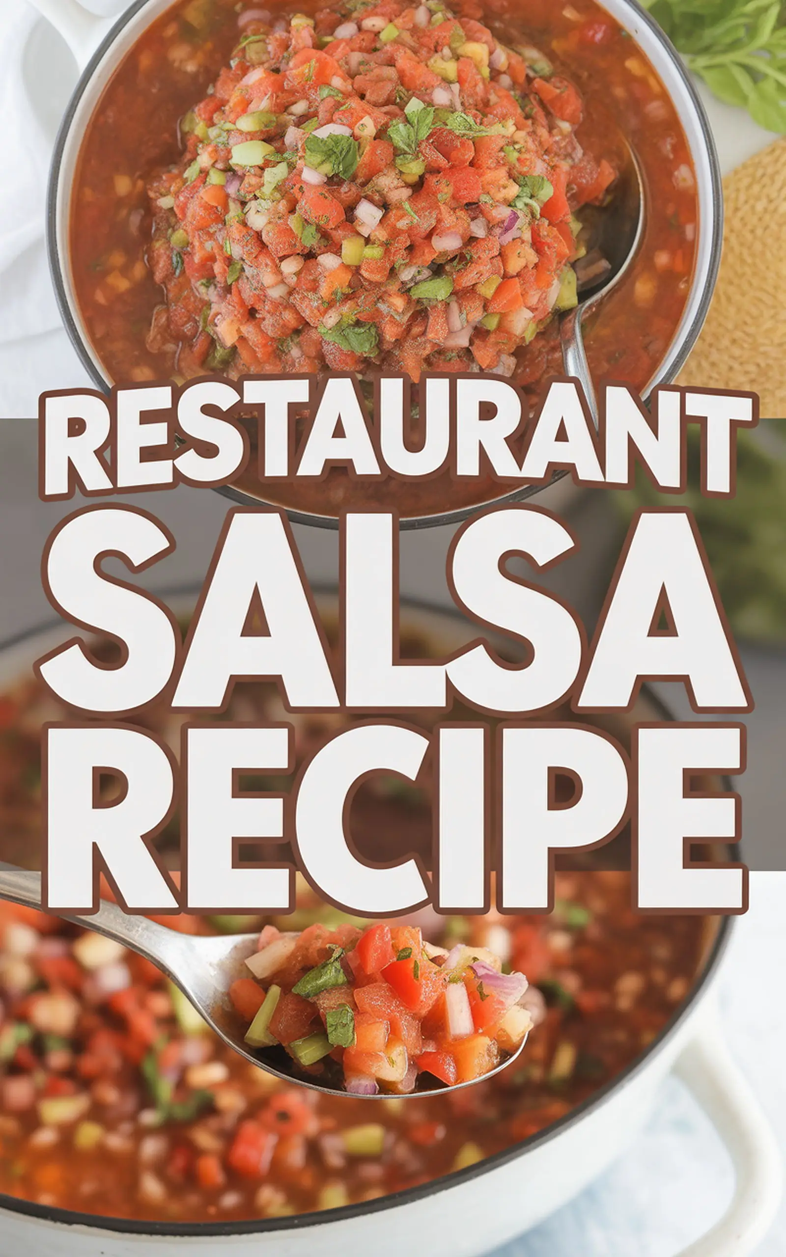 Restaurant Style Salsa Recipe - easy recipe with step by step instructions