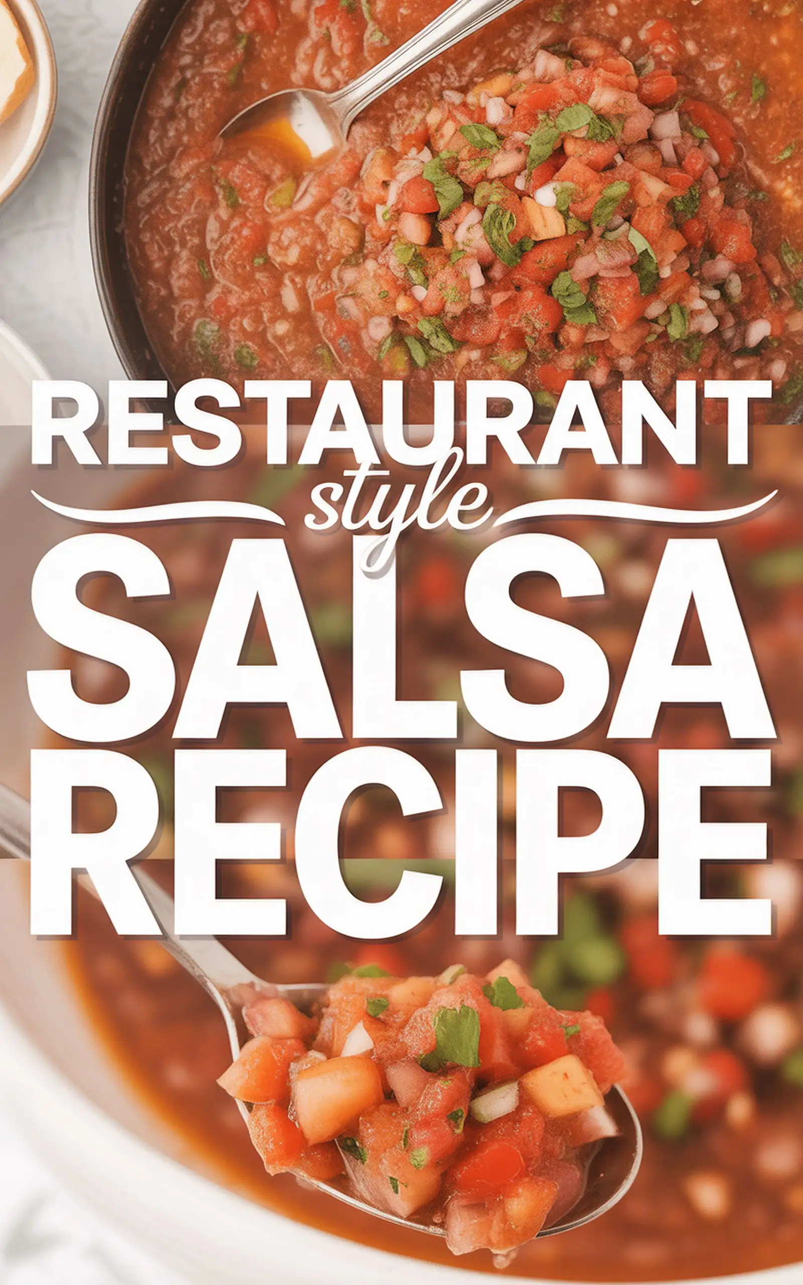 Restaurant Style Salsa Recipe - easy recipe with step by step instructions