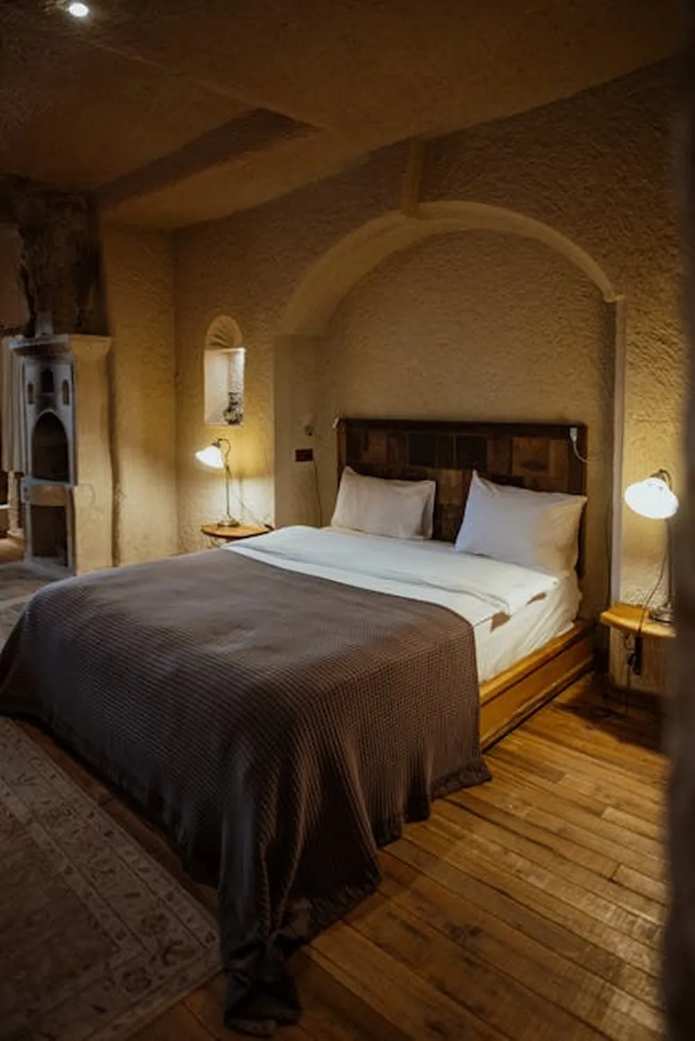 Katikies Hotel iconic white cave suites