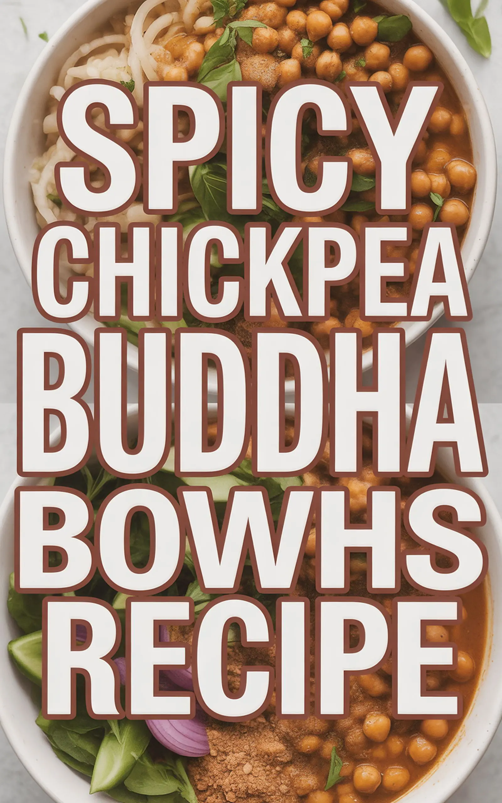 Spicy Chickpea Buddha Bowls Recipe - easy recipe with step by step instructions