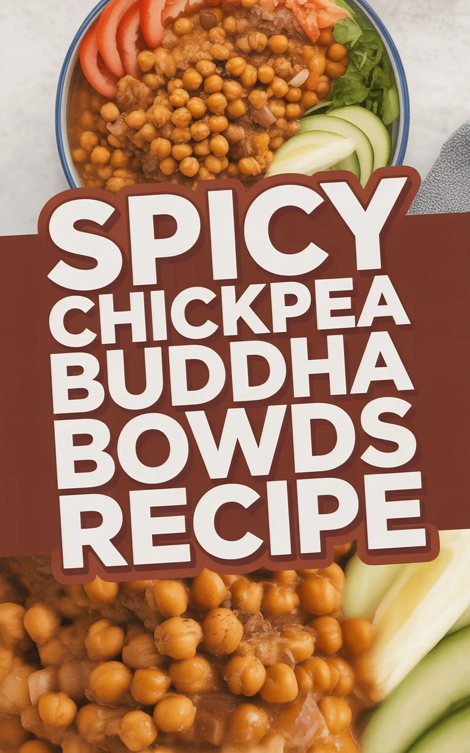 Spicy Chickpea Buddha Bowls Recipe - easy recipe with step by step instructions