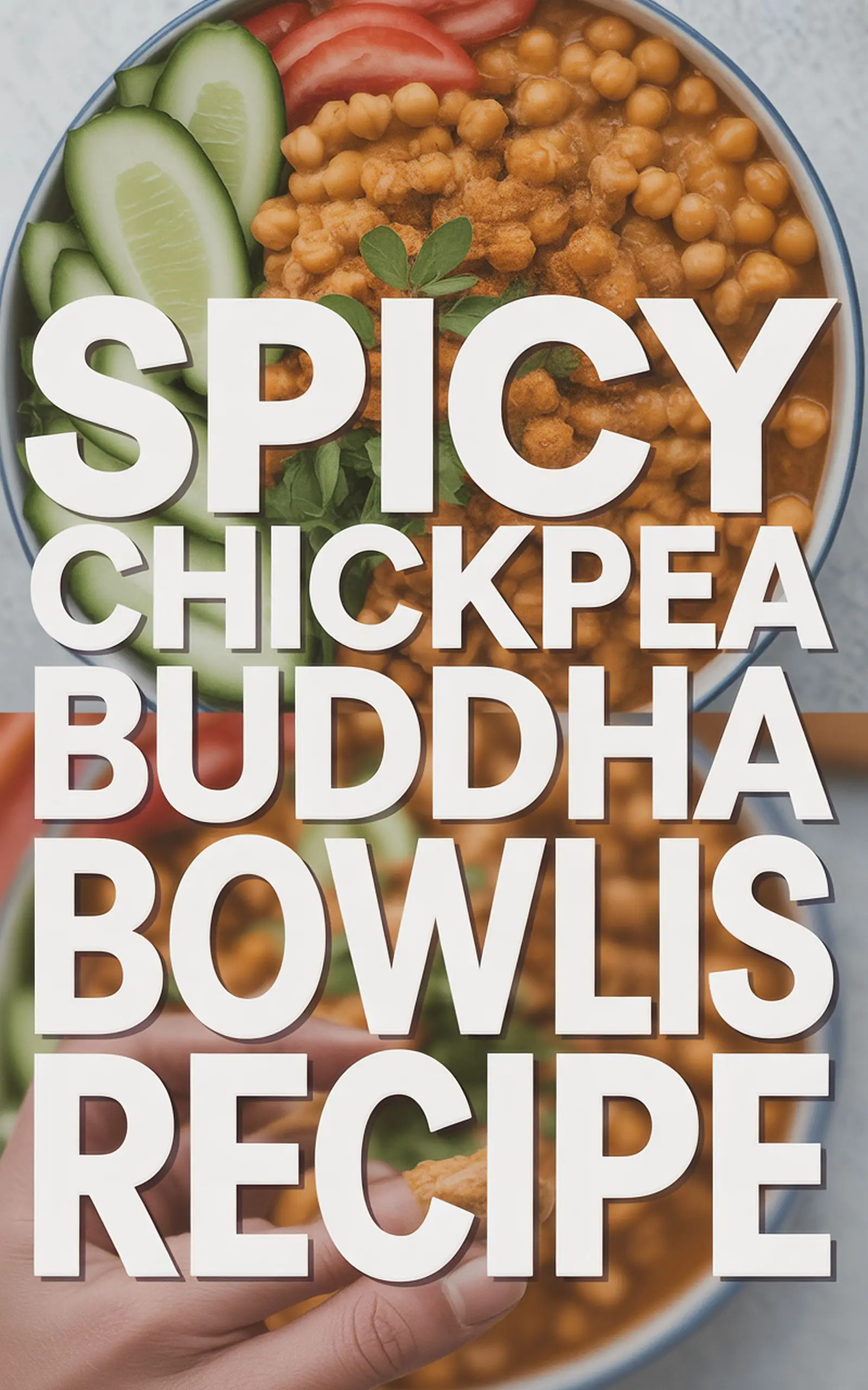 Spicy Chickpea Buddha Bowls Recipe - easy recipe with step by step instructions