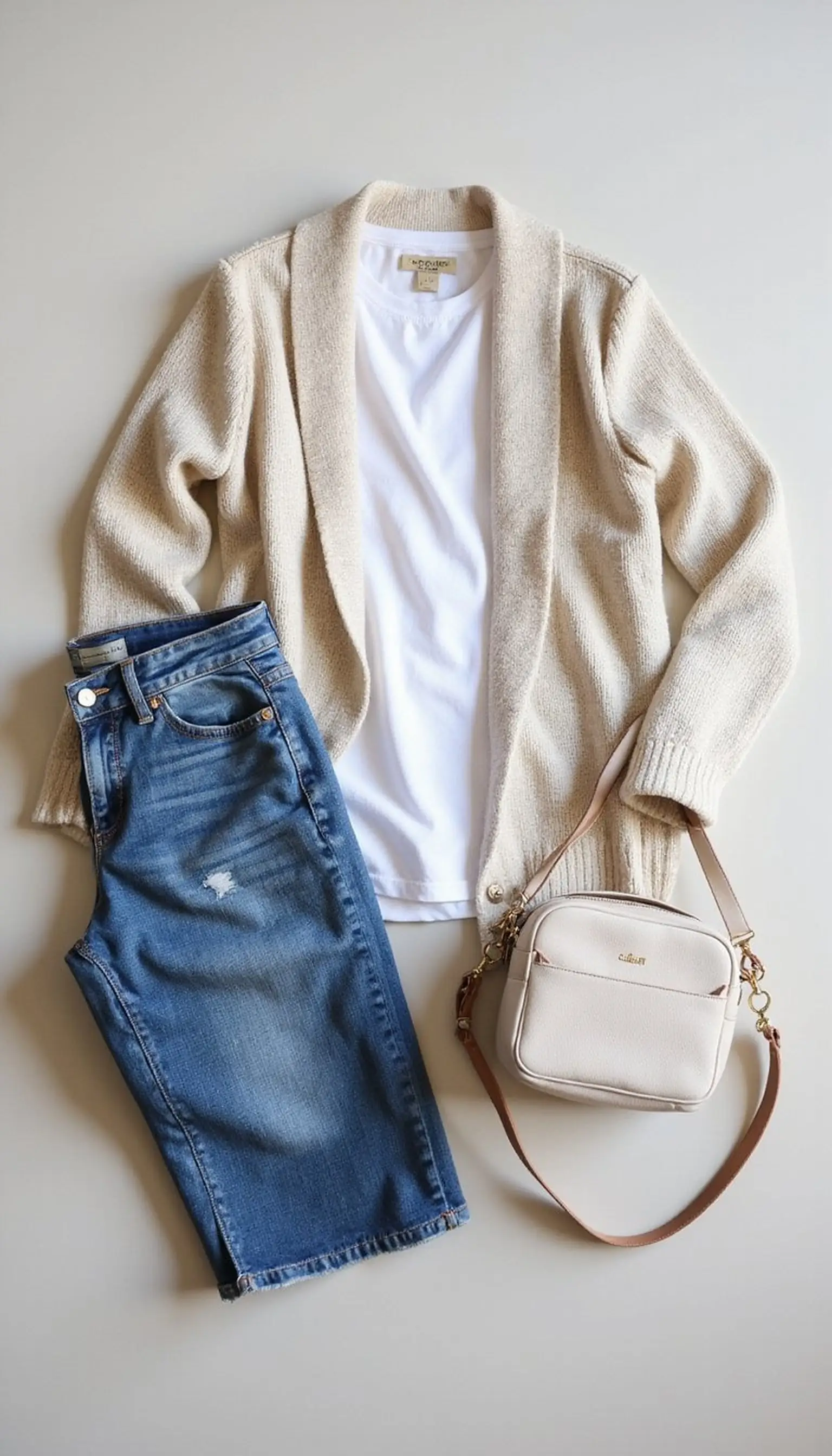 A capsule outfit for any spring afternoon