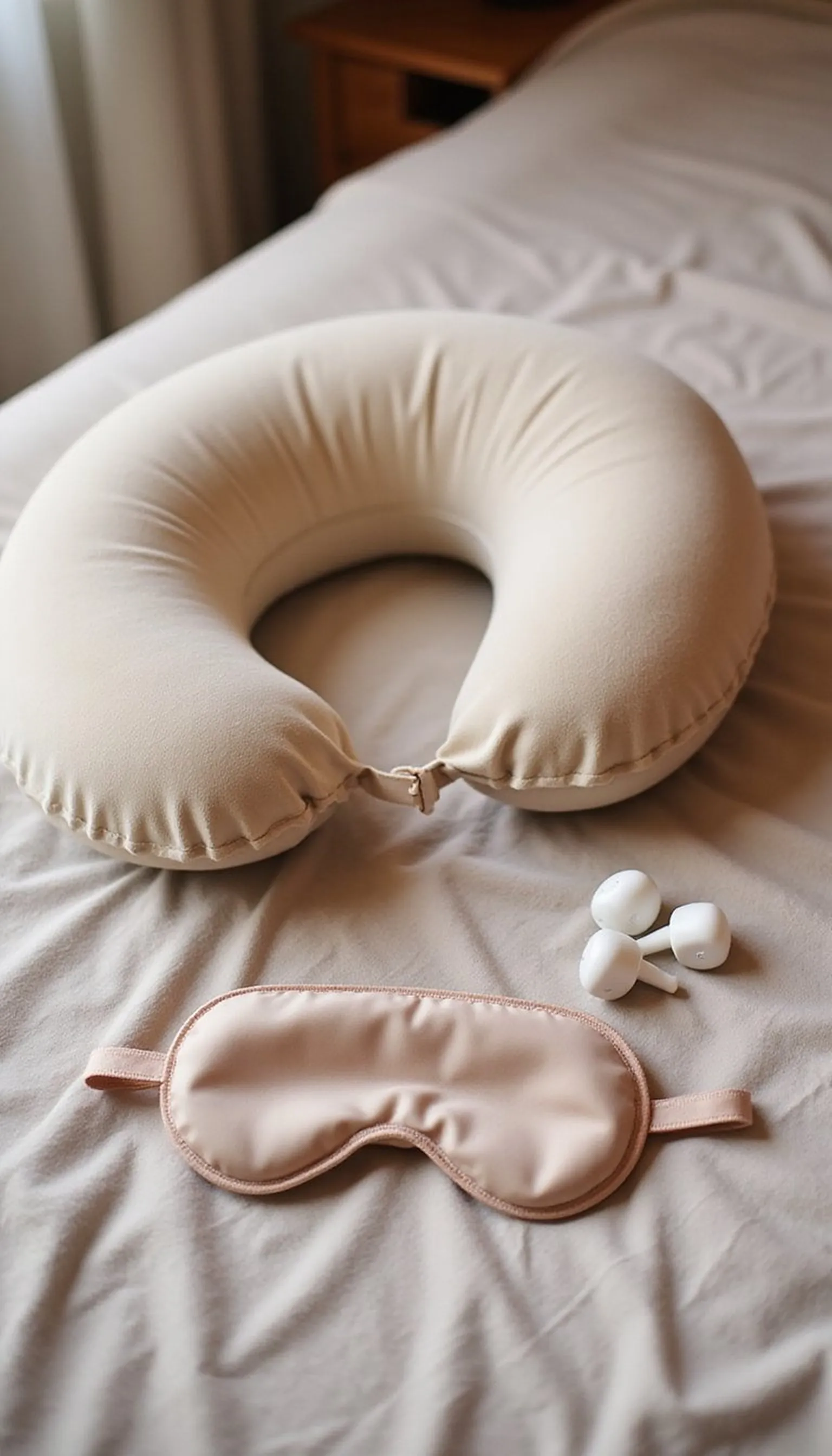 Comfortable sleep setup for better rest