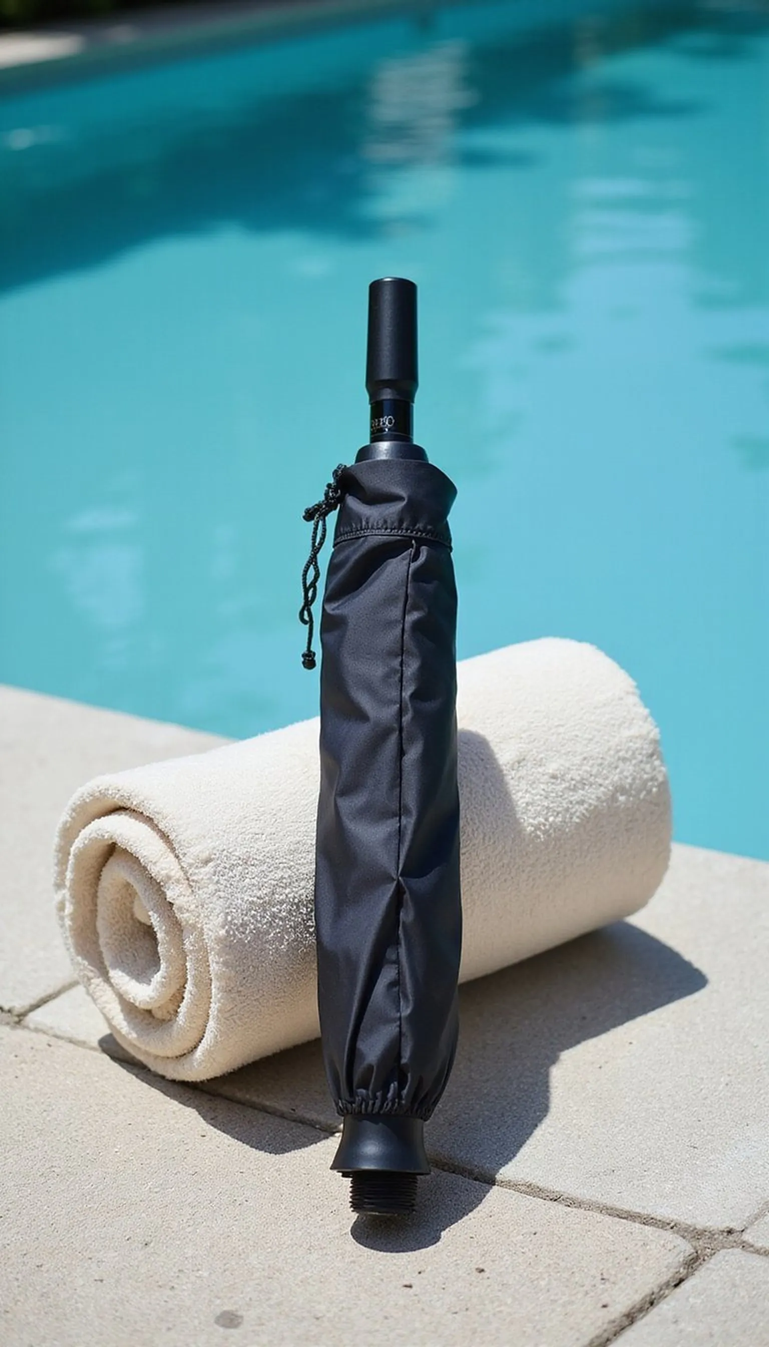 Foldable umbrella or compact sunshade for instant shade
