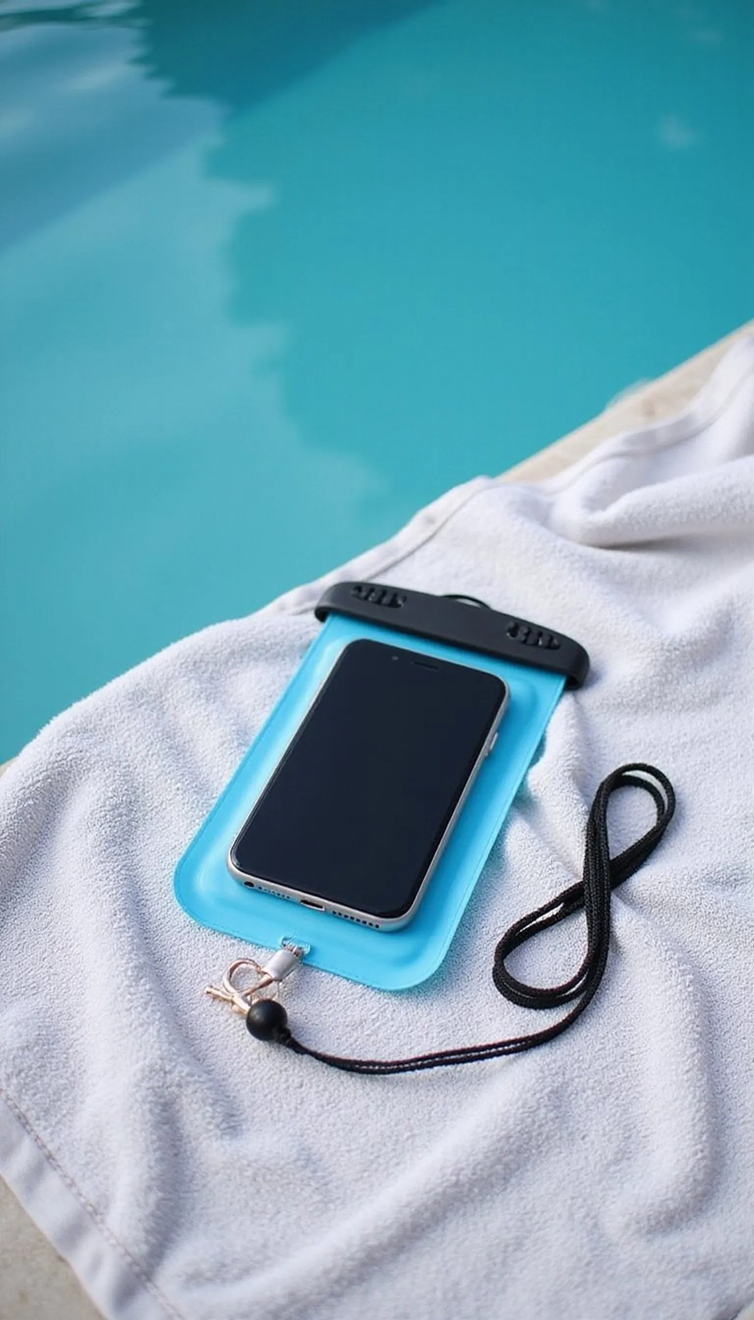 Waterproof phone pouch for camera-ready moments?
