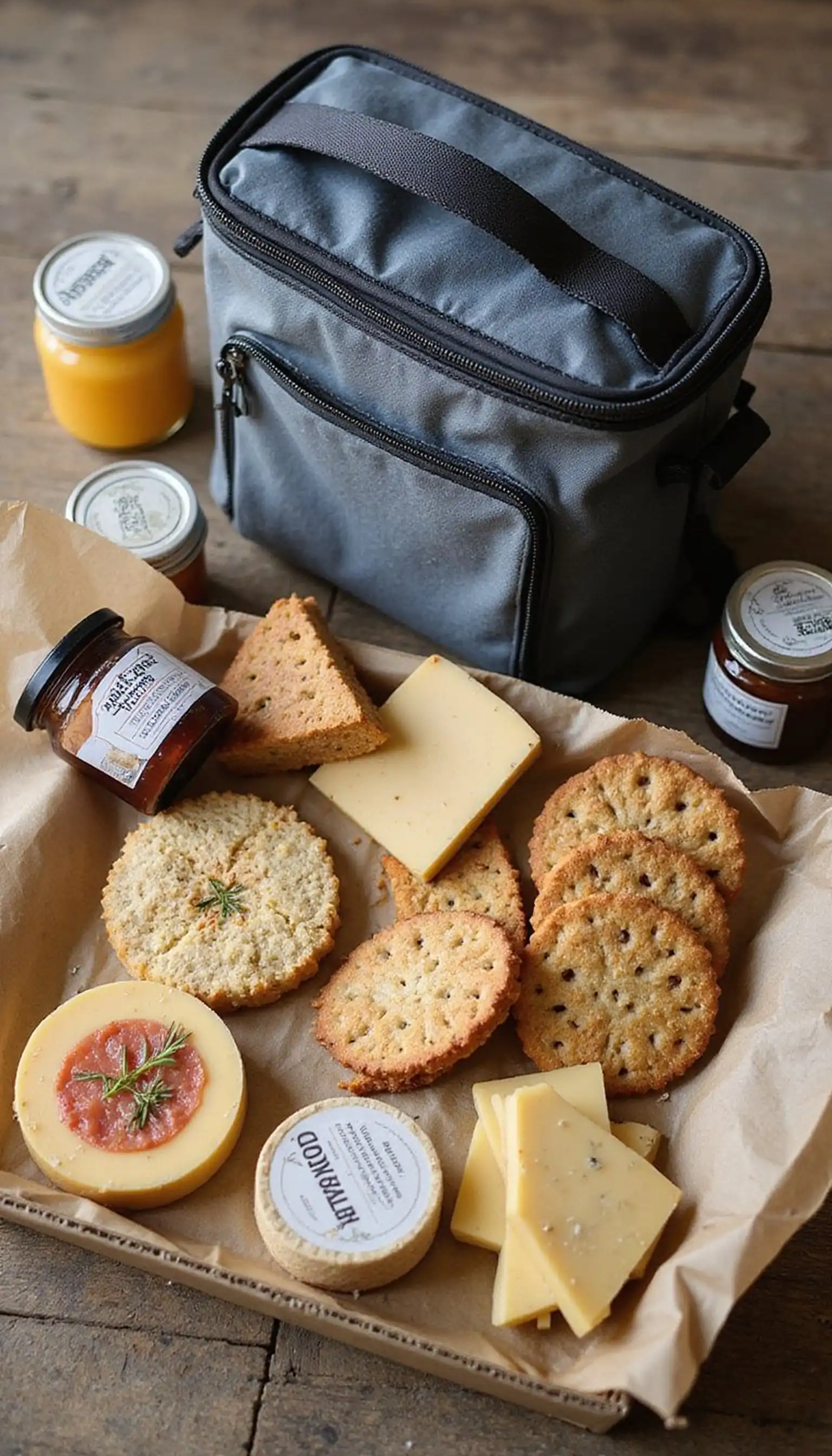Local market sampler box: flavors from pit stops