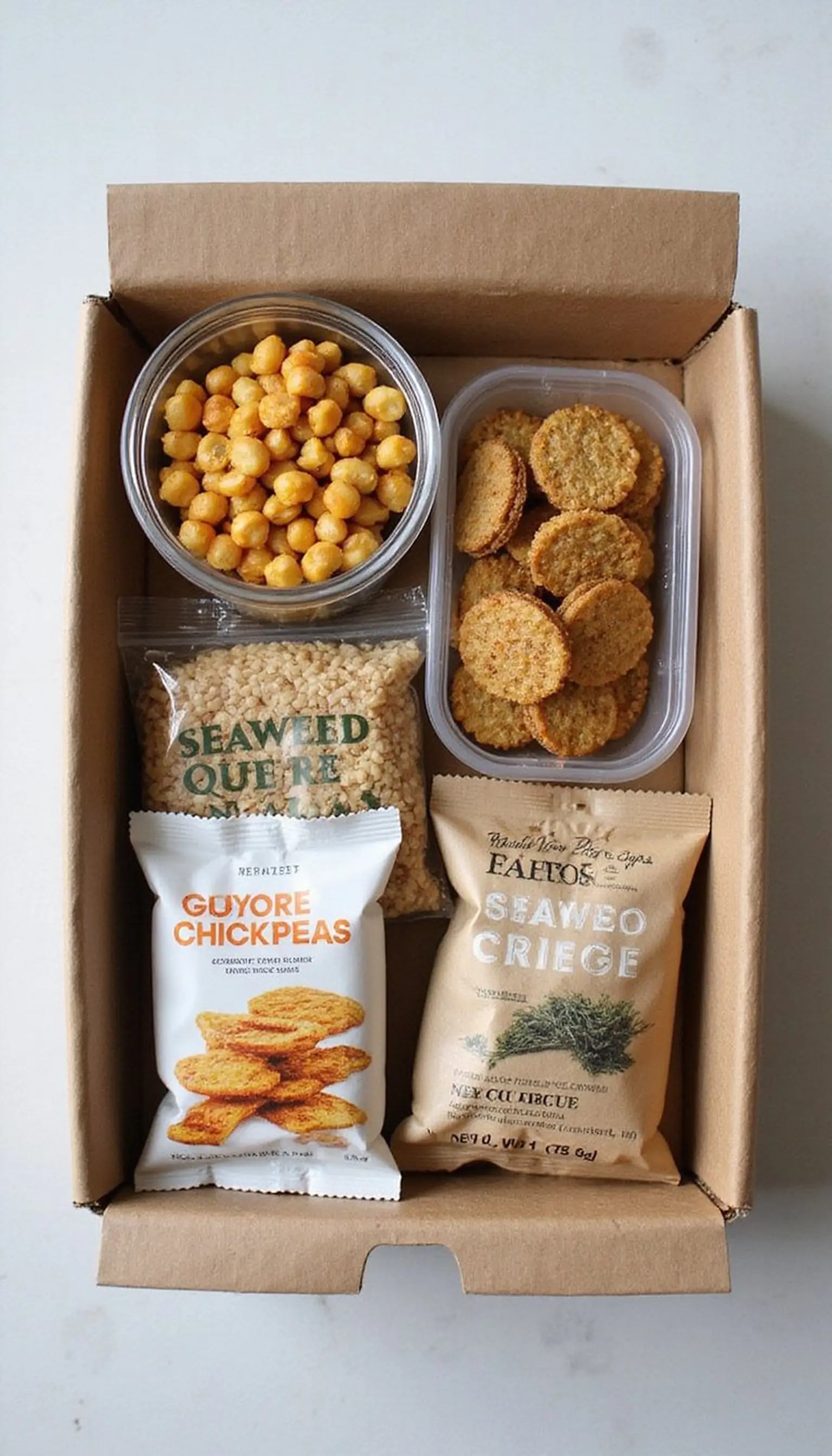 Savory snack swaps: roasted chickpeas and crisps