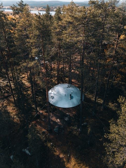 Out'n'About Treesort in Oregon — rustic canopy stay