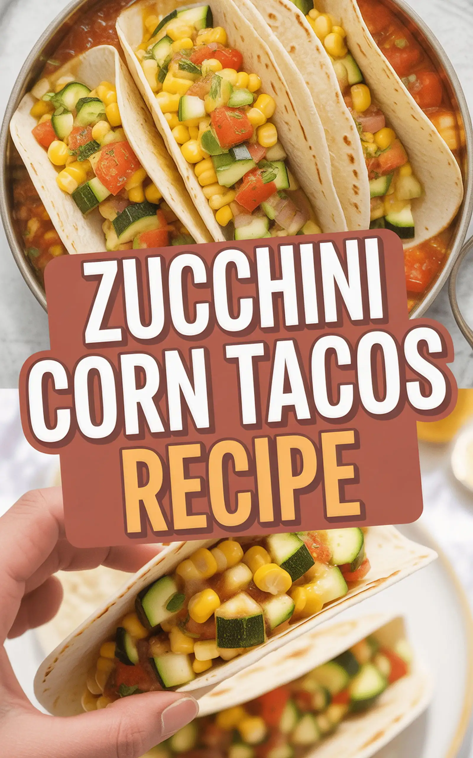 Zucchini Corn Tacos Recipe - easy recipe with step by step instructions