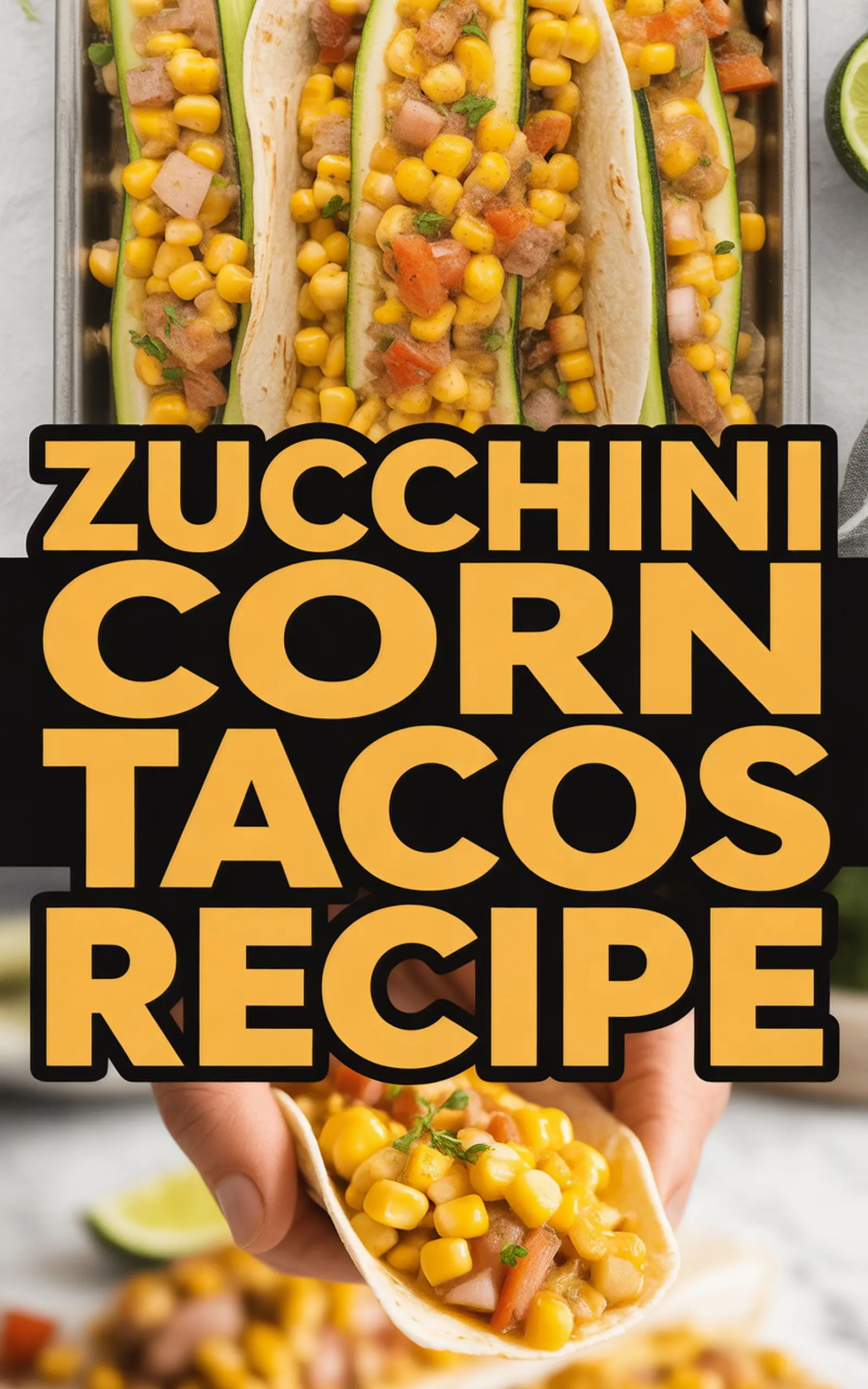 Zucchini Corn Tacos Recipe - easy recipe with step by step instructions