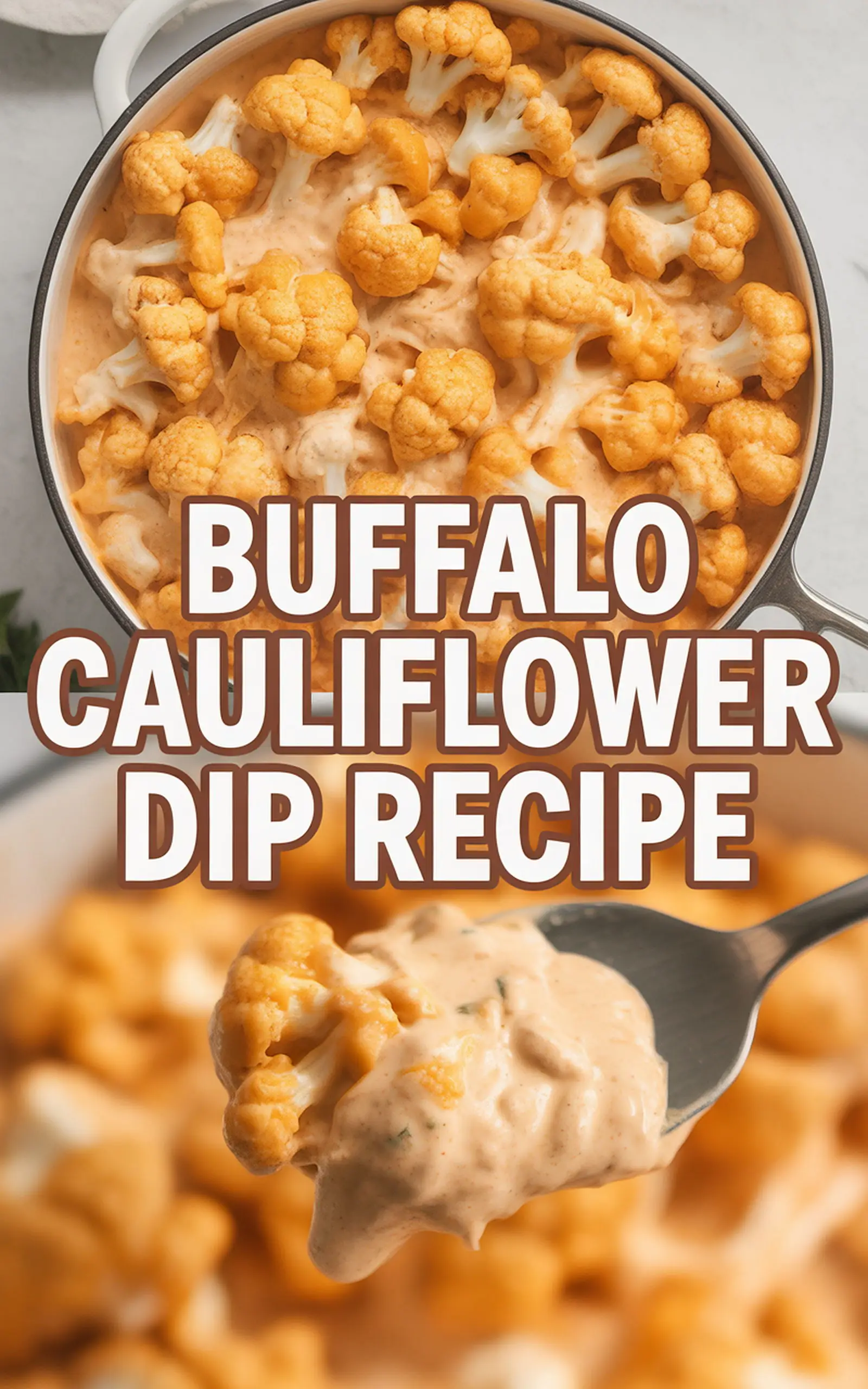 Buffalo Cauliflower Dip Recipe - easy recipe with step by step instructions