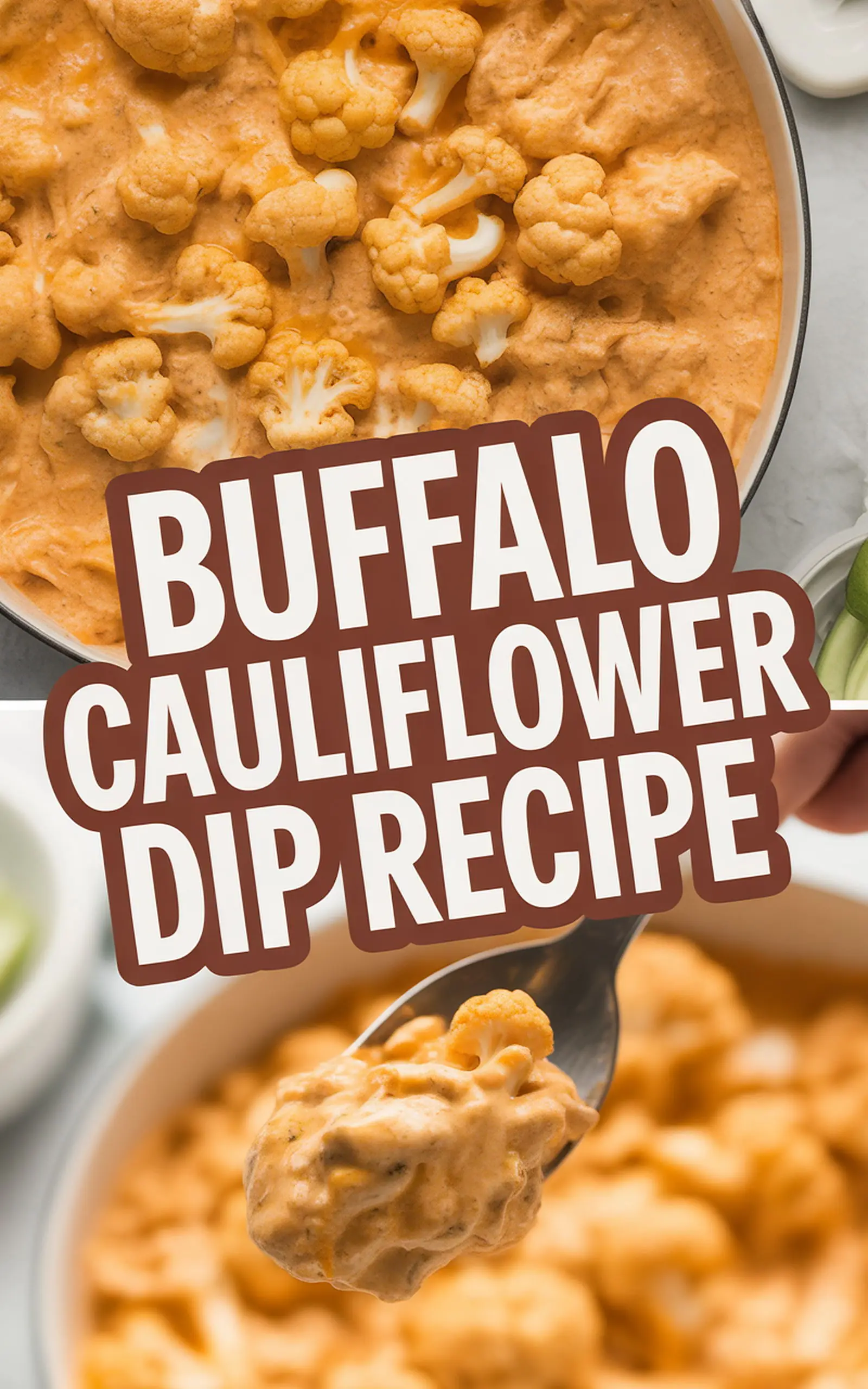 Buffalo Cauliflower Dip Recipe - easy recipe with step by step instructions