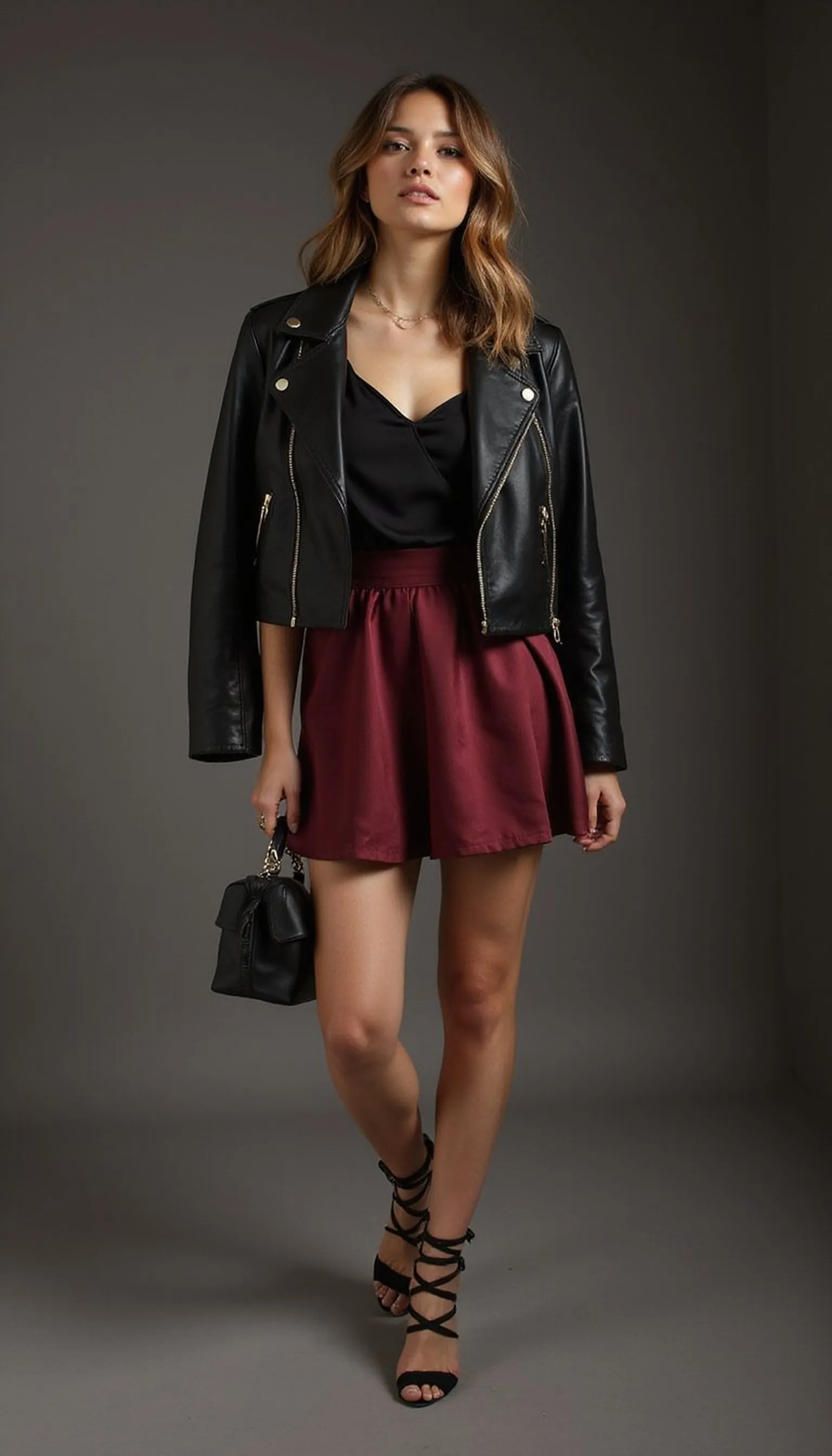 Date Night: Satin Mini and Heels