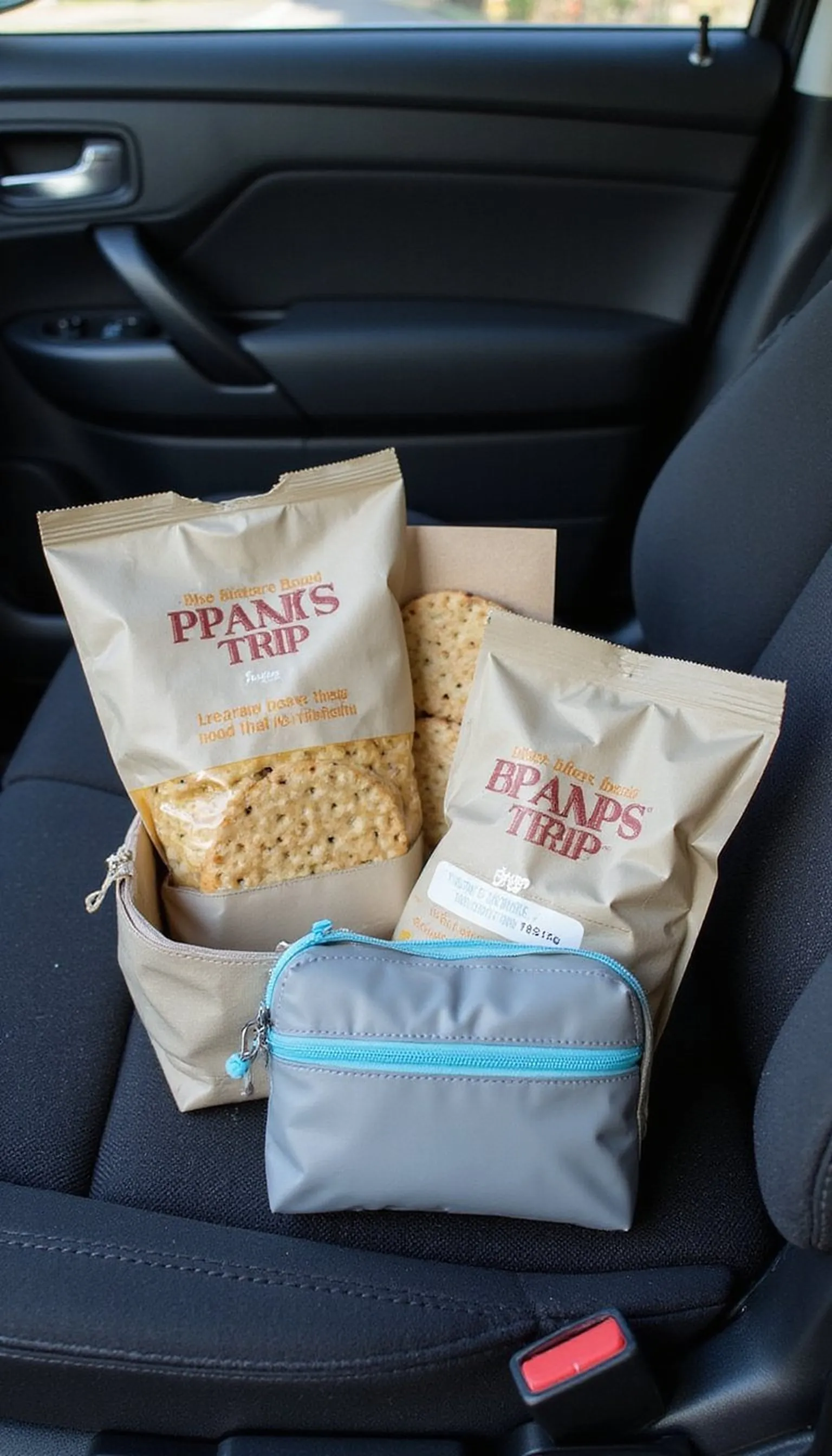 Easy bland snacks: crackers and nuts