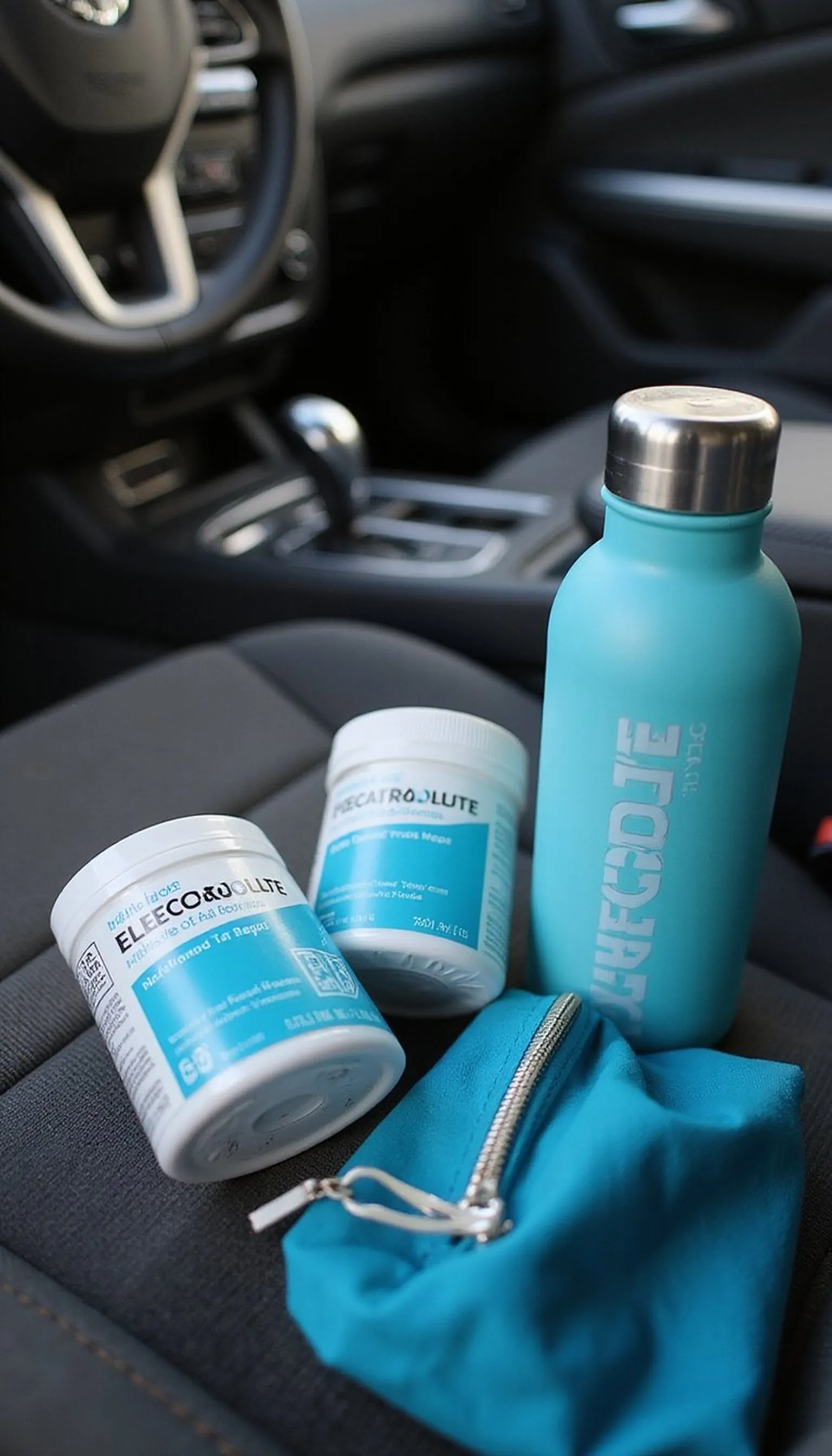 Hydration essentials and electrolyte tablets