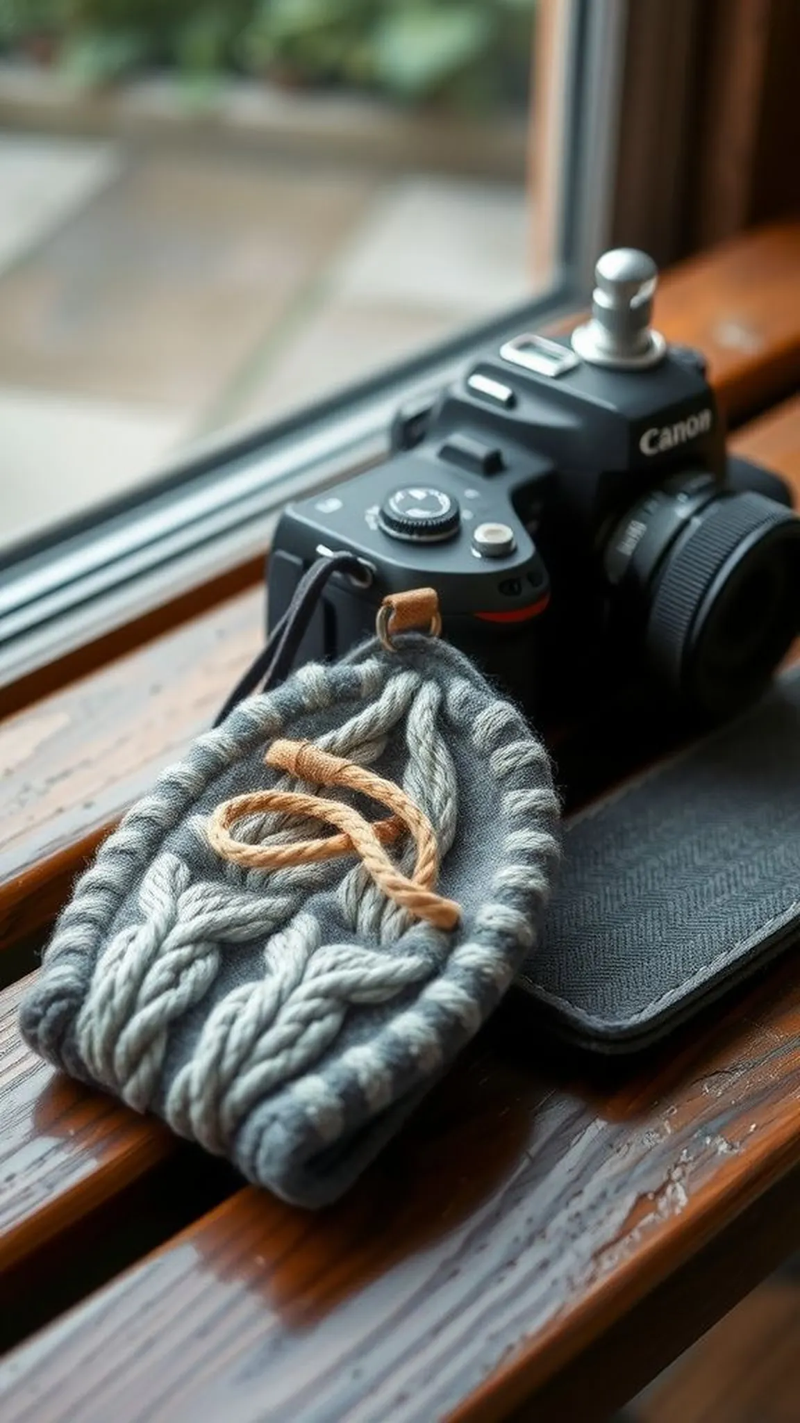 Pocket-sized camera strap pad for comfort
