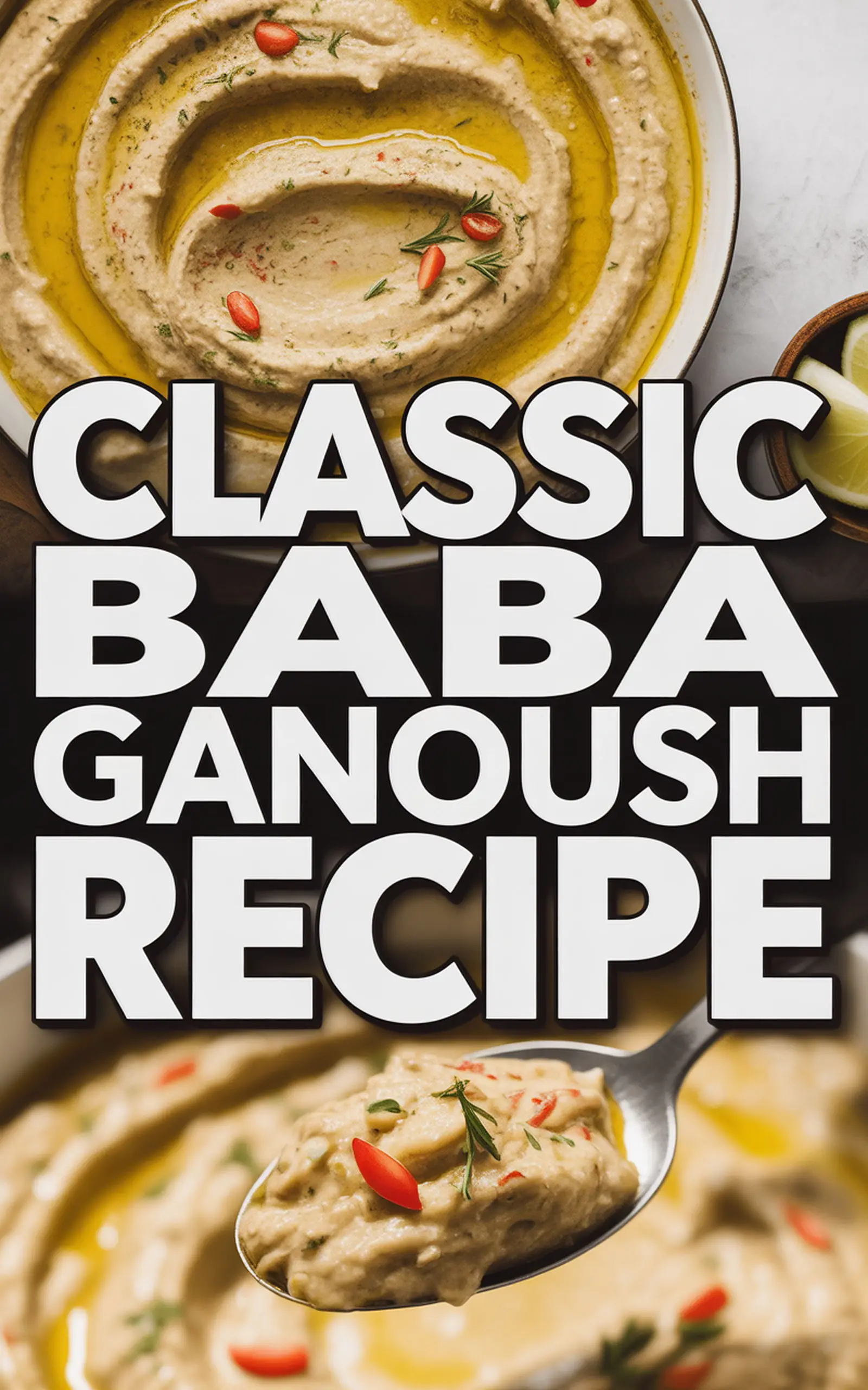 Classic Baba Ganoush Recipe - easy recipe with step by step instructions