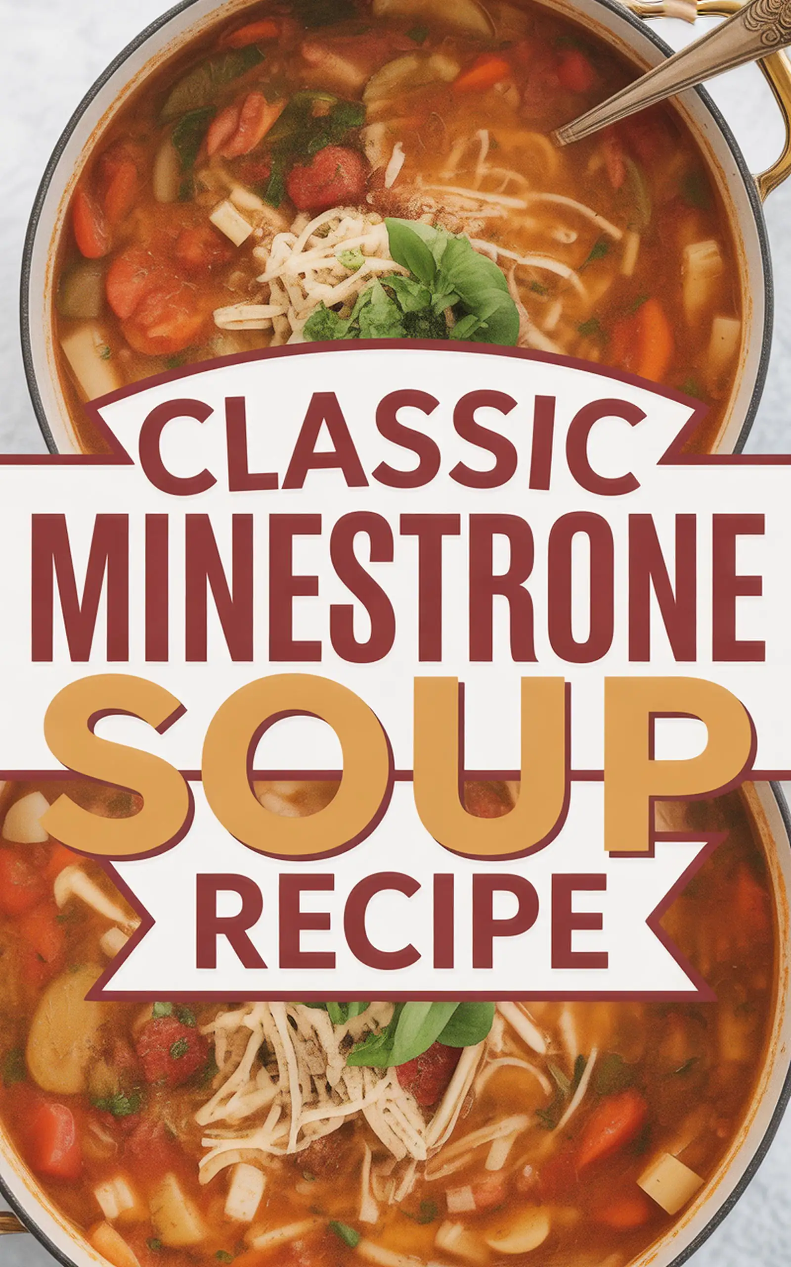 Classic Minestrone Soup Recipe - easy recipe with step by step instructions