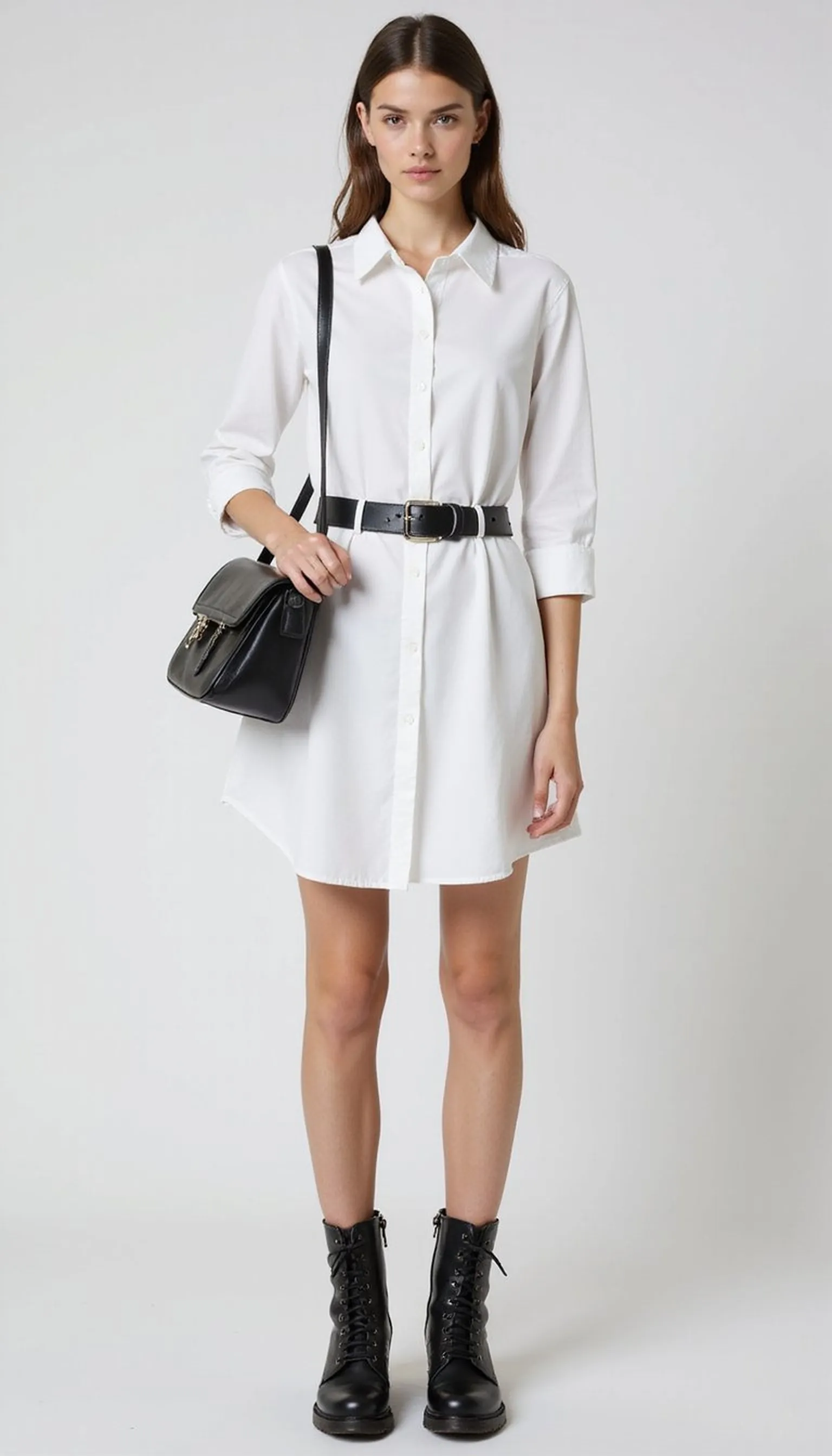 Can a shirt dress work with combat boots?