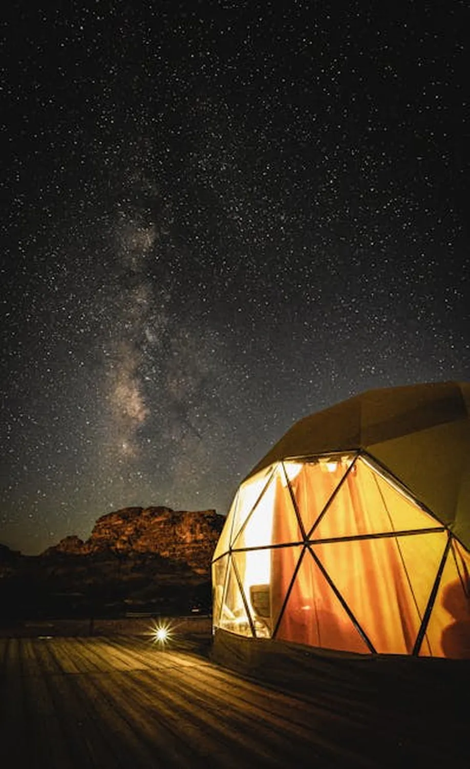 Big Bend nights at Chisos Basin camp