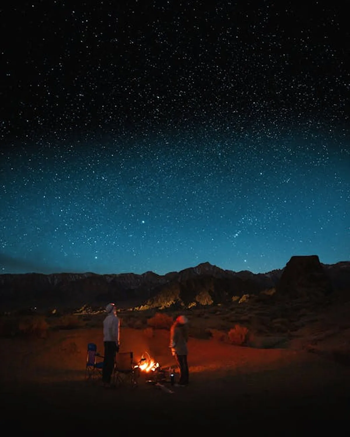 Kgalagadi Nossob camp under Kalahari skies