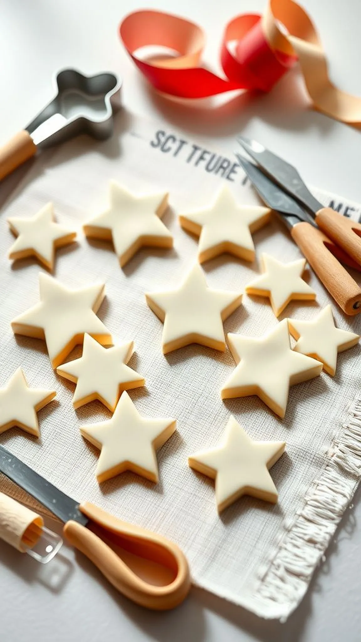 Comfort-grip cookie-cutter ornaments for hanging