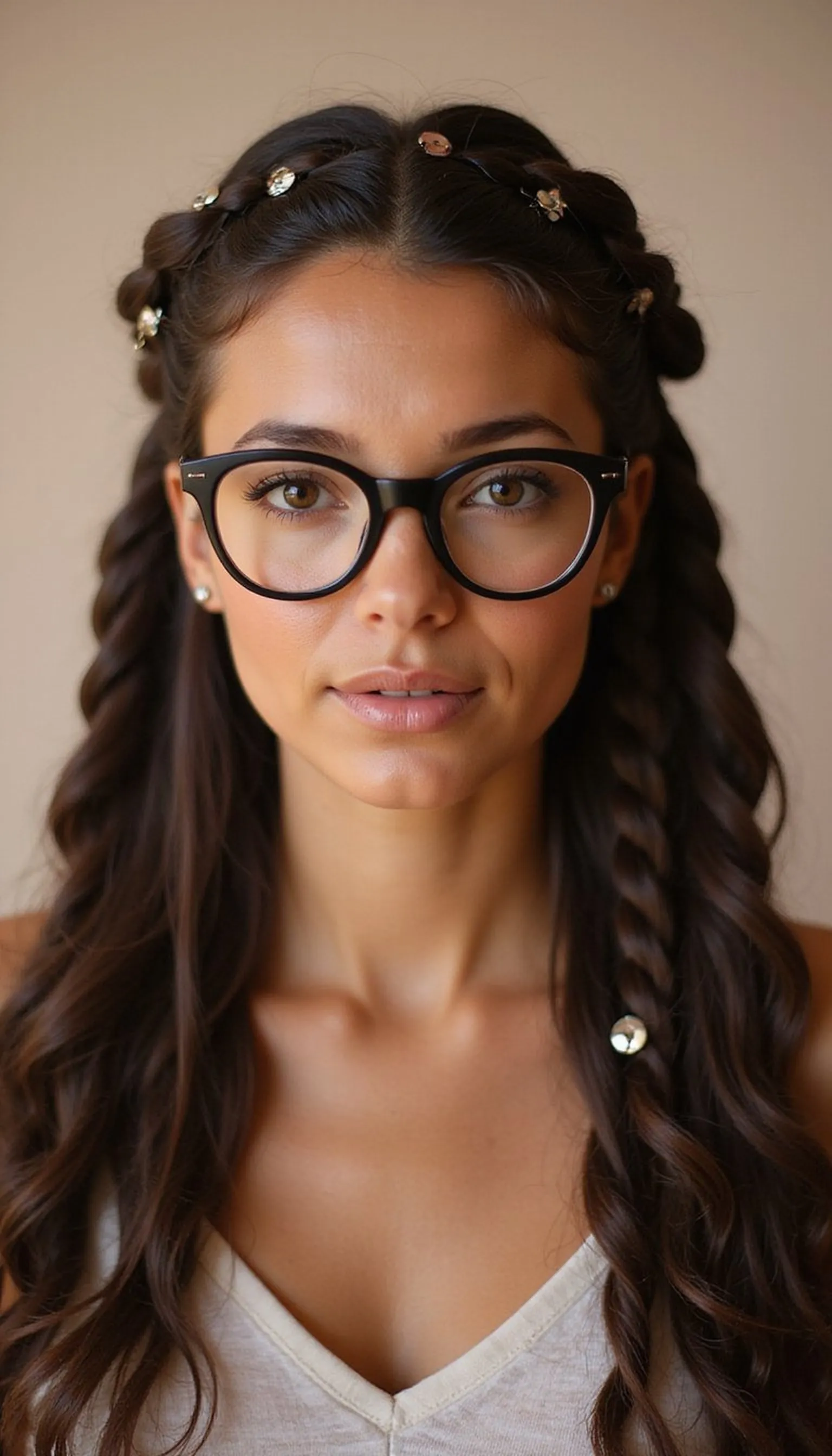 Braided Crown That Keeps Frames Clear