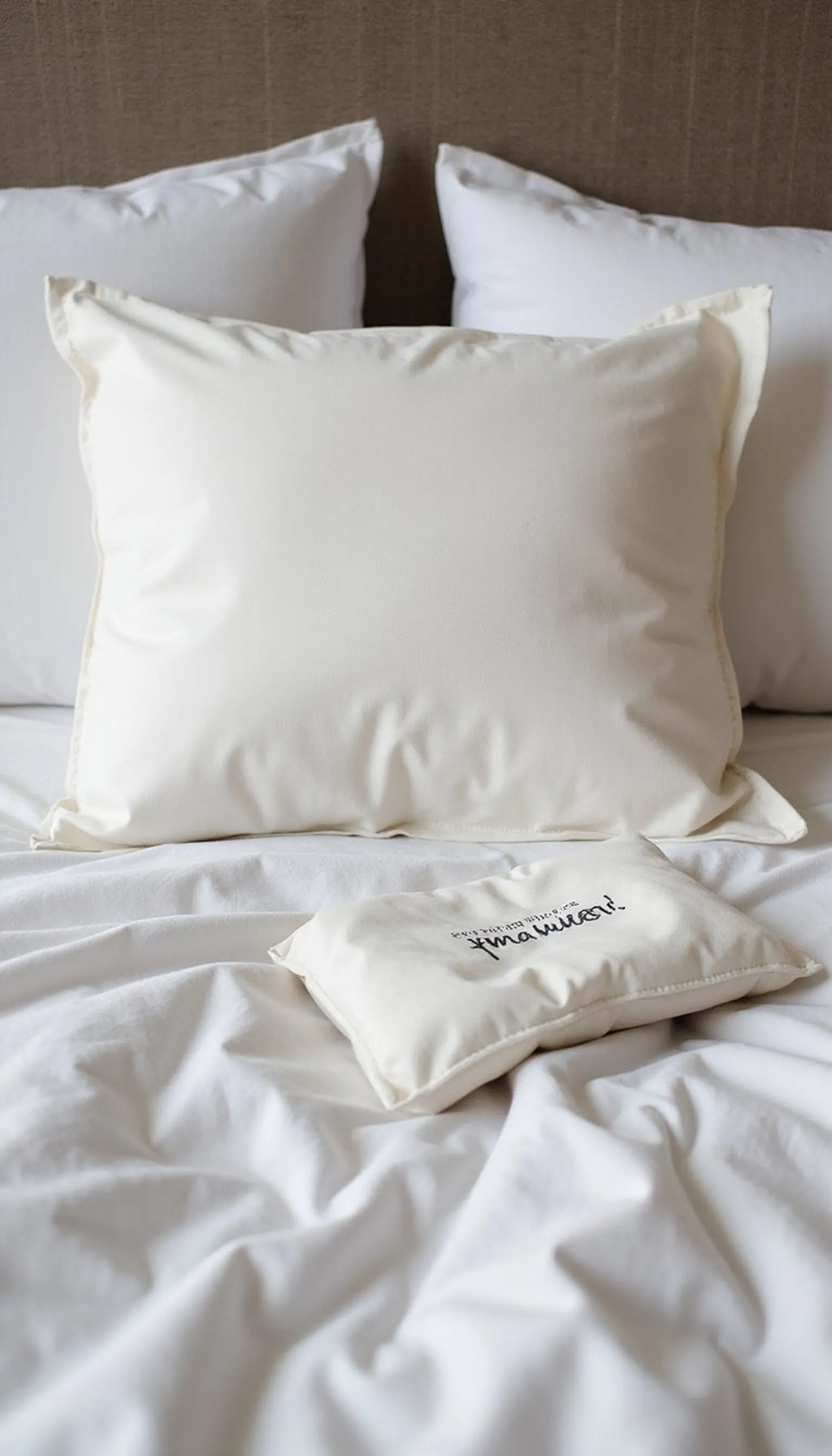 Silk pillowcase to keep skin cool and hair smooth