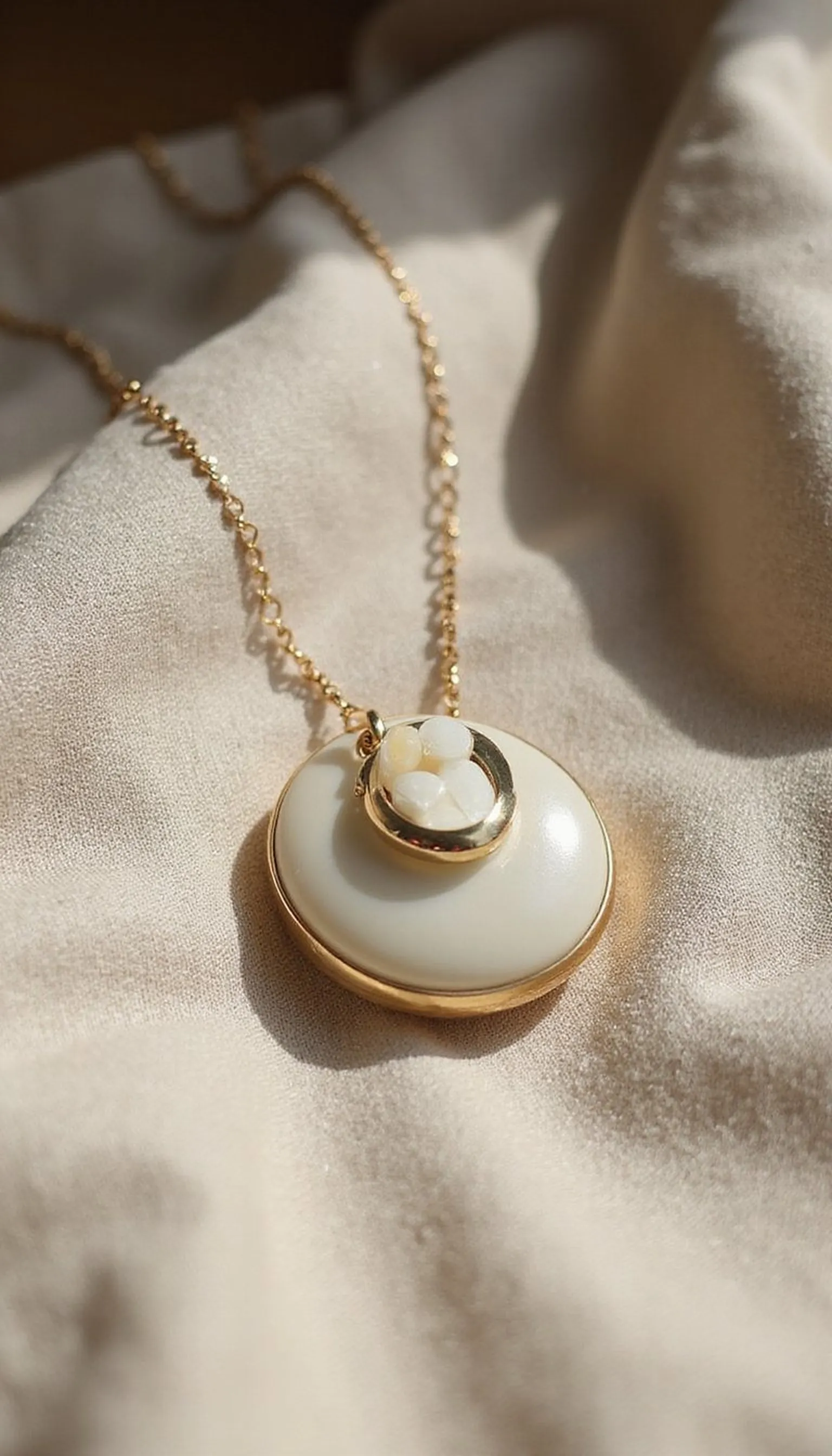 Discreet necklace pill case for quick access