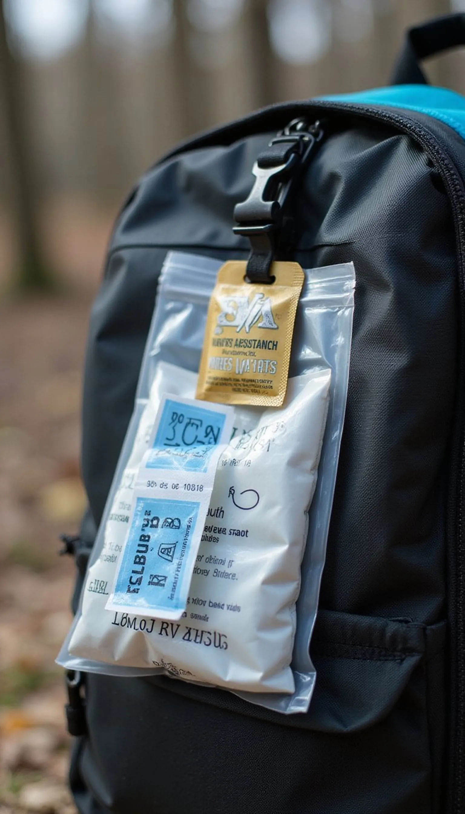 Travel med kit for hiking and outdoor adventures