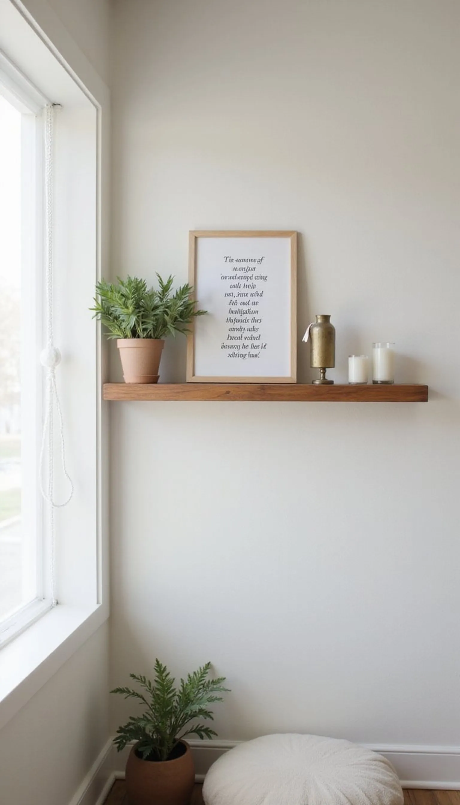 A Small Altar for Intention and Calm