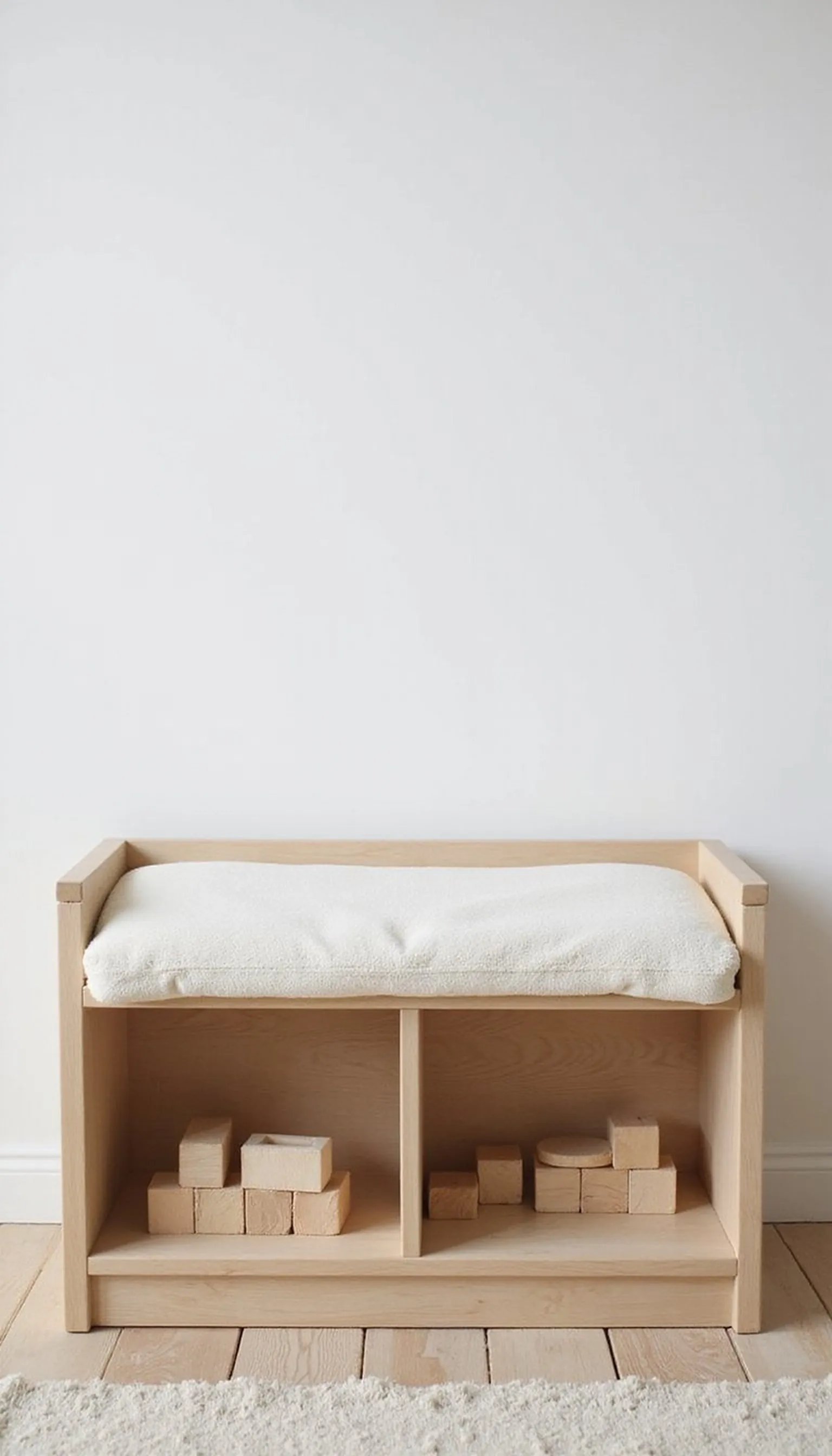 Soft-close toy bench that doubles as seating