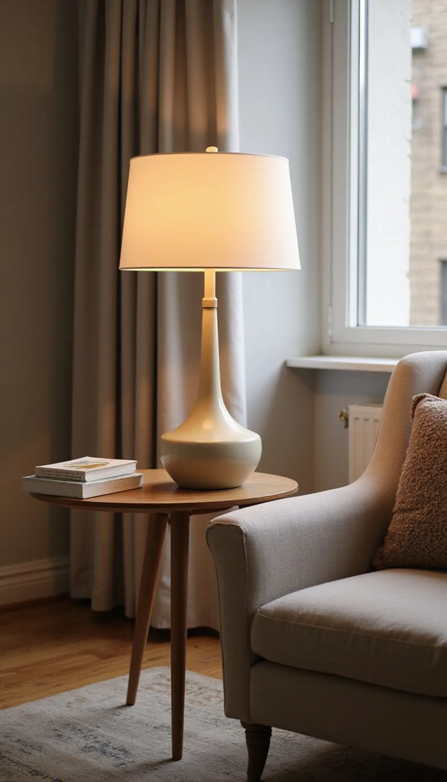 Dimmer-enabled battery bulbs in favorite lamps