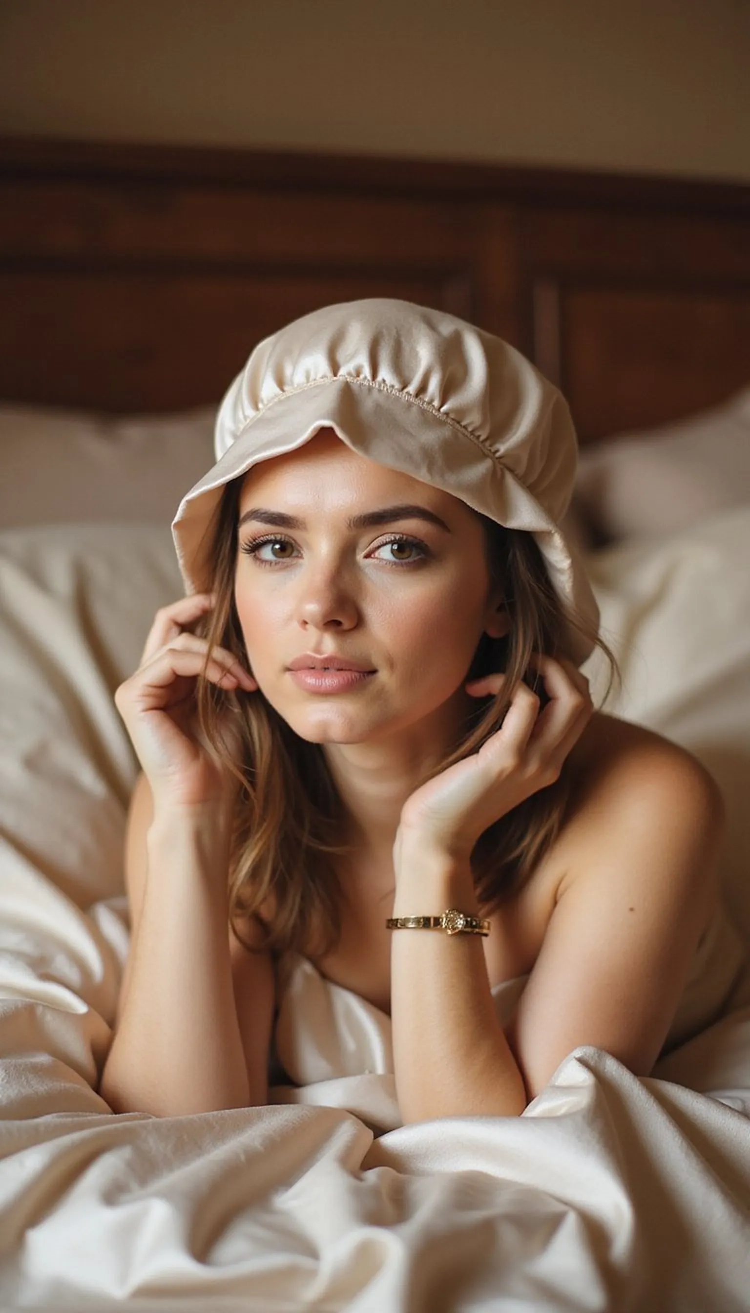 Satin Bonnet And Pillowcase Combo For Care