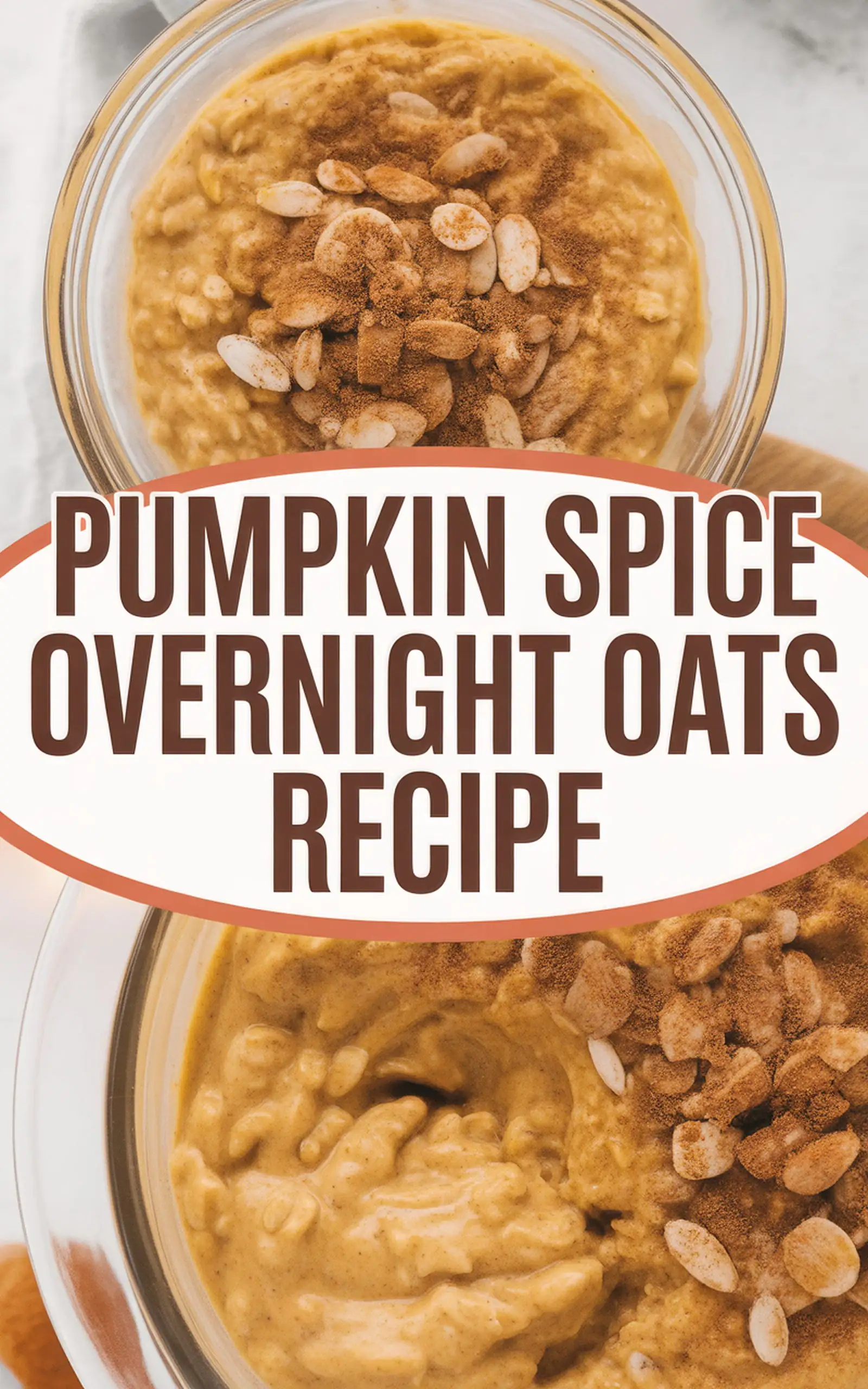 Pumpkin Spice Overnight Oats Recipe - easy recipe with step by step instructions