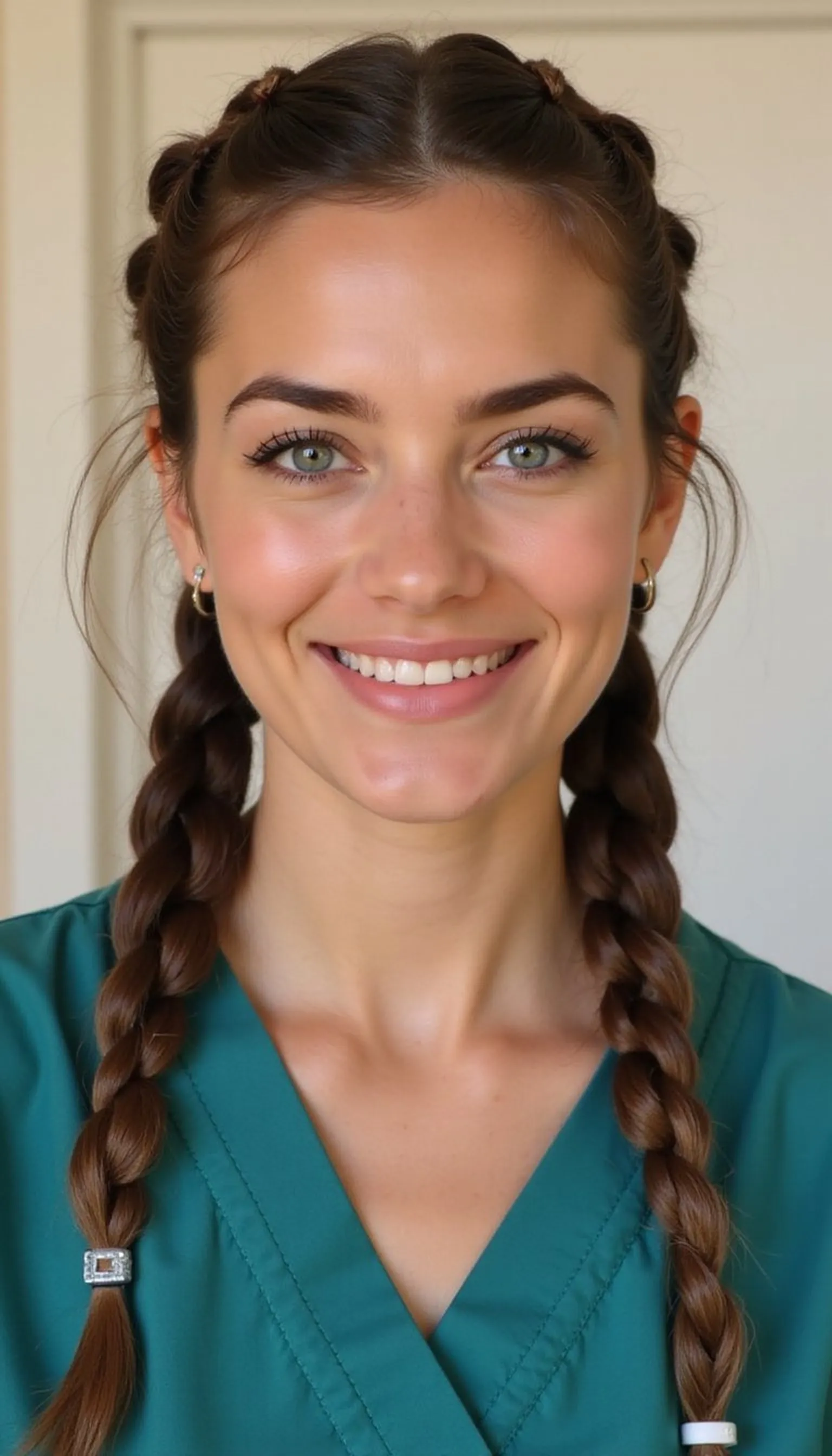 Double Dutch Braids For Maximum Hold