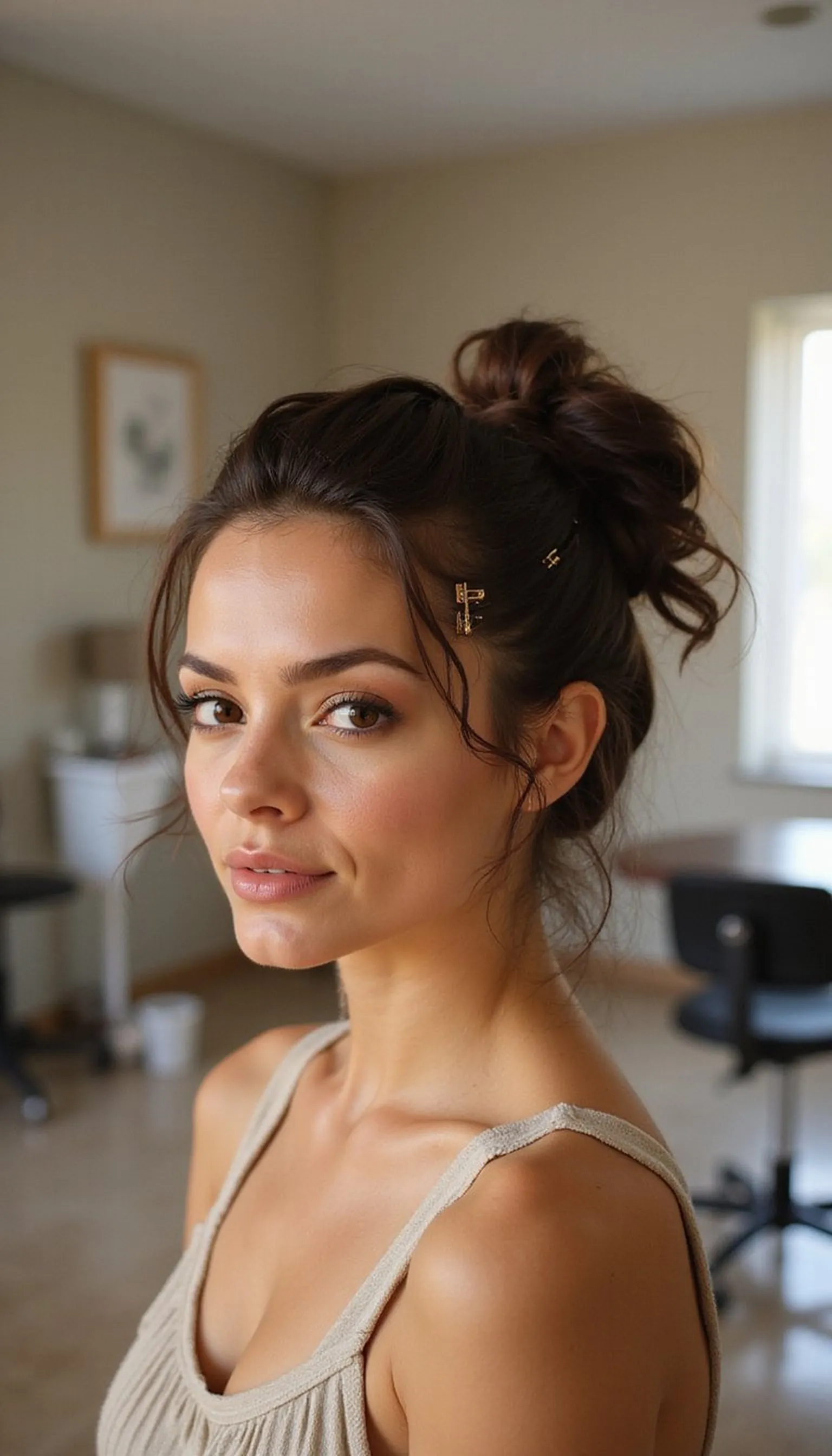 Quick Claw Clip Updo For Instant Tuck