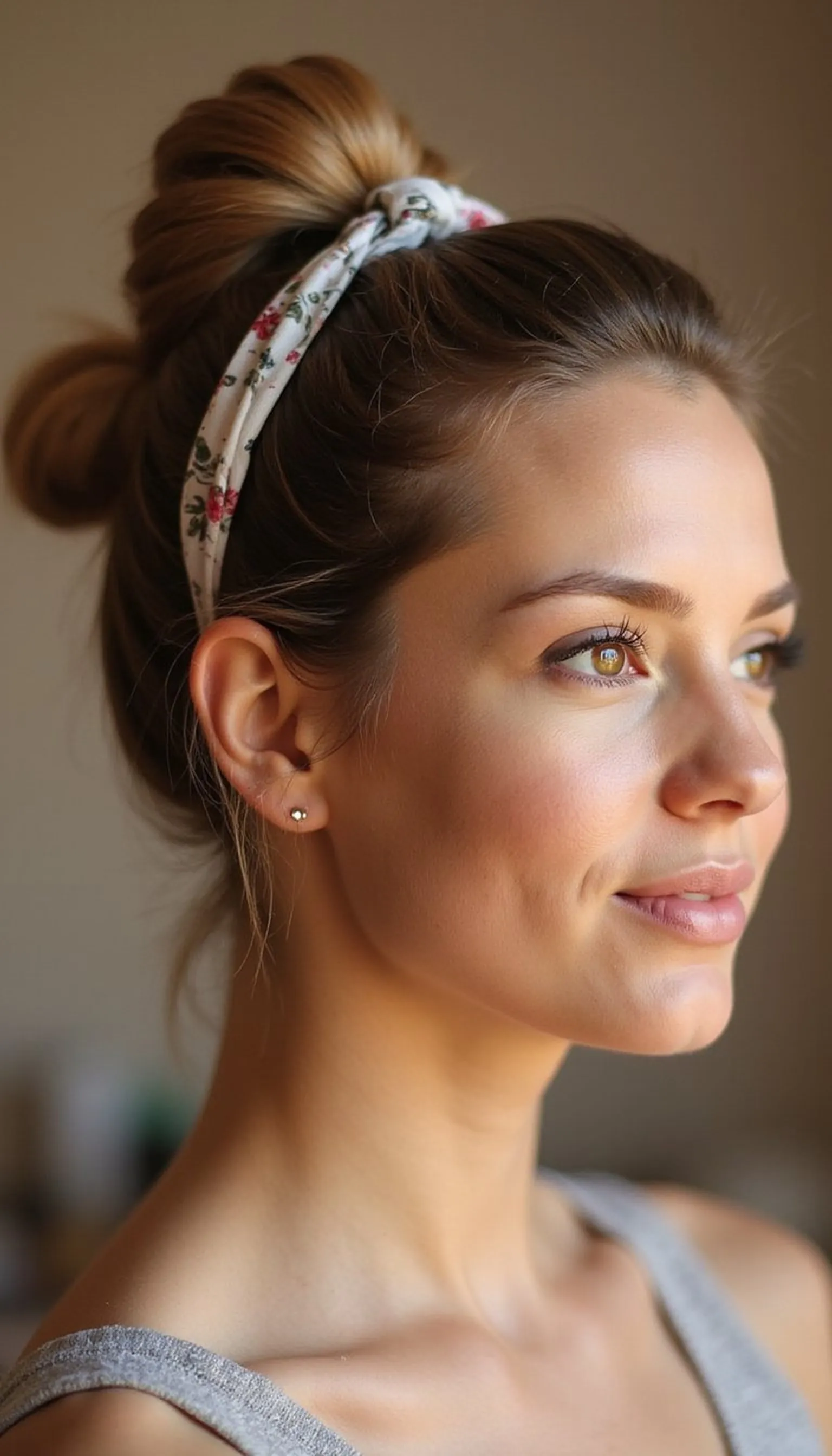 Sock Bun For Smooth Clinic Finish